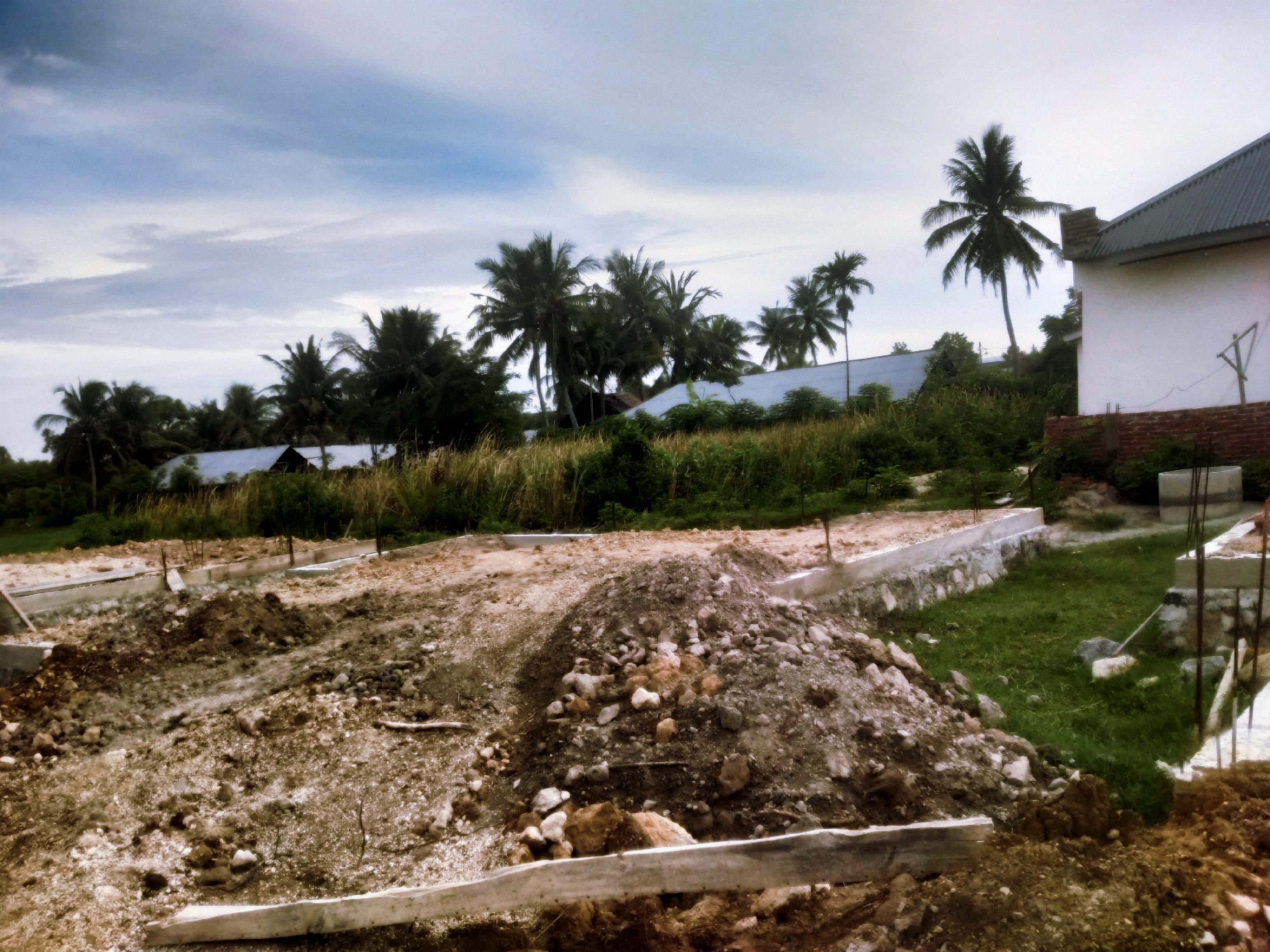 Tropical Construction Site Photo