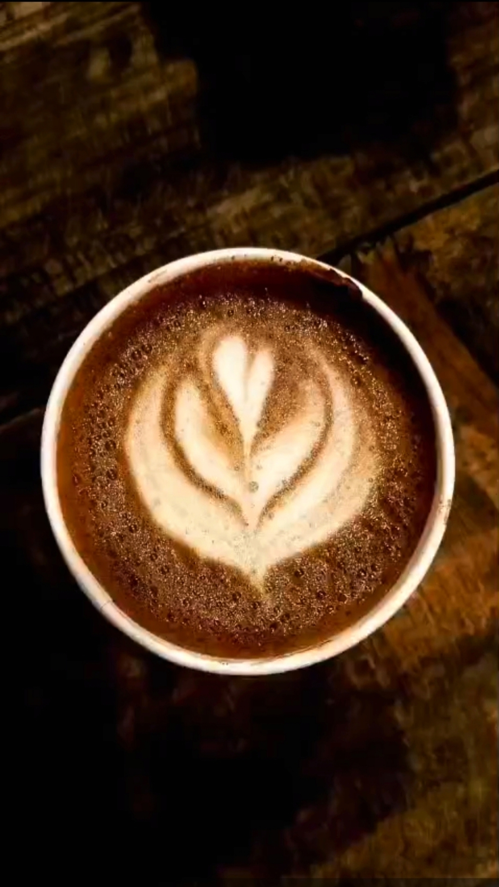 Latte Art Digital Print