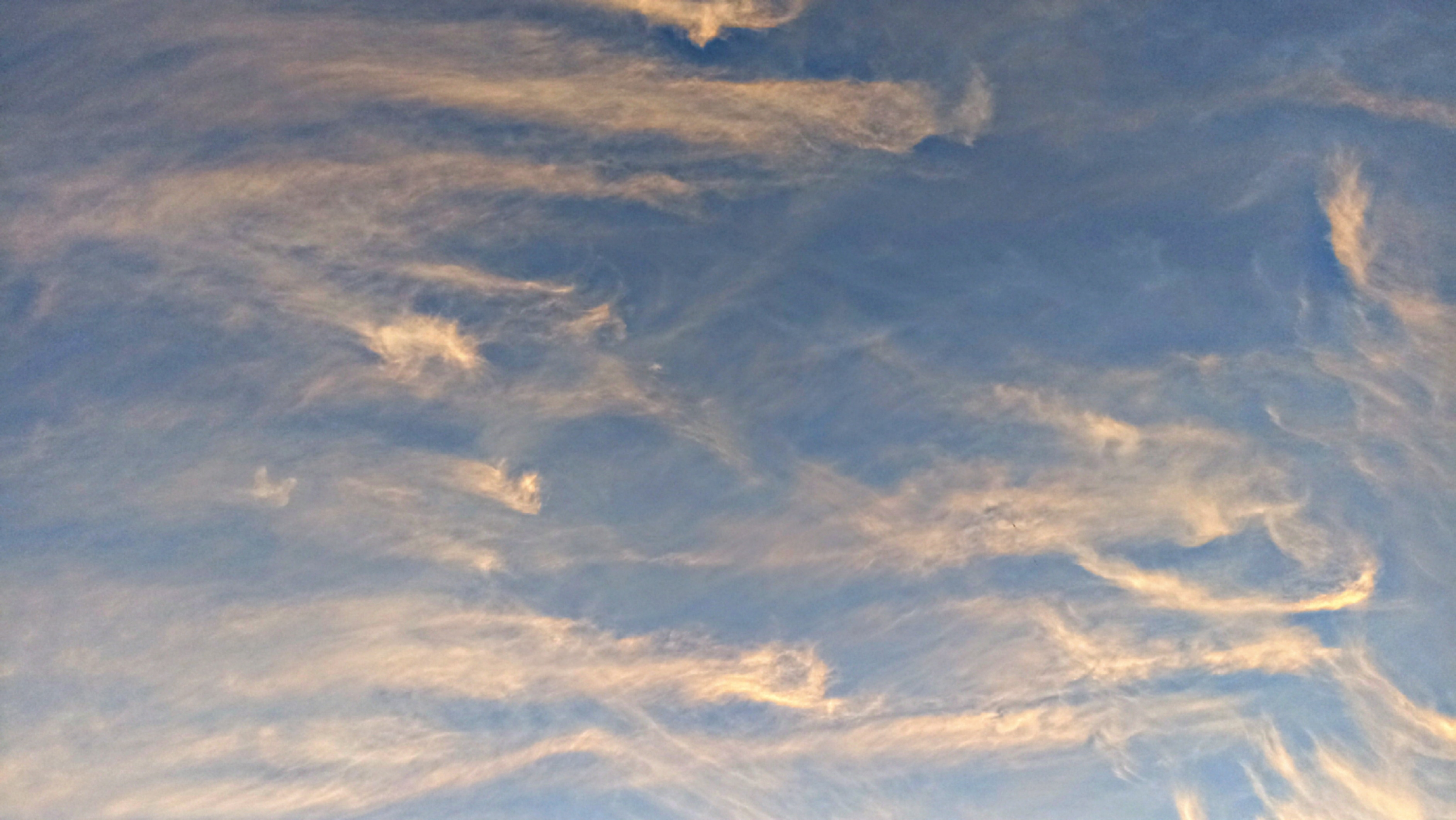 Sunset Sky Digital Wallpaper