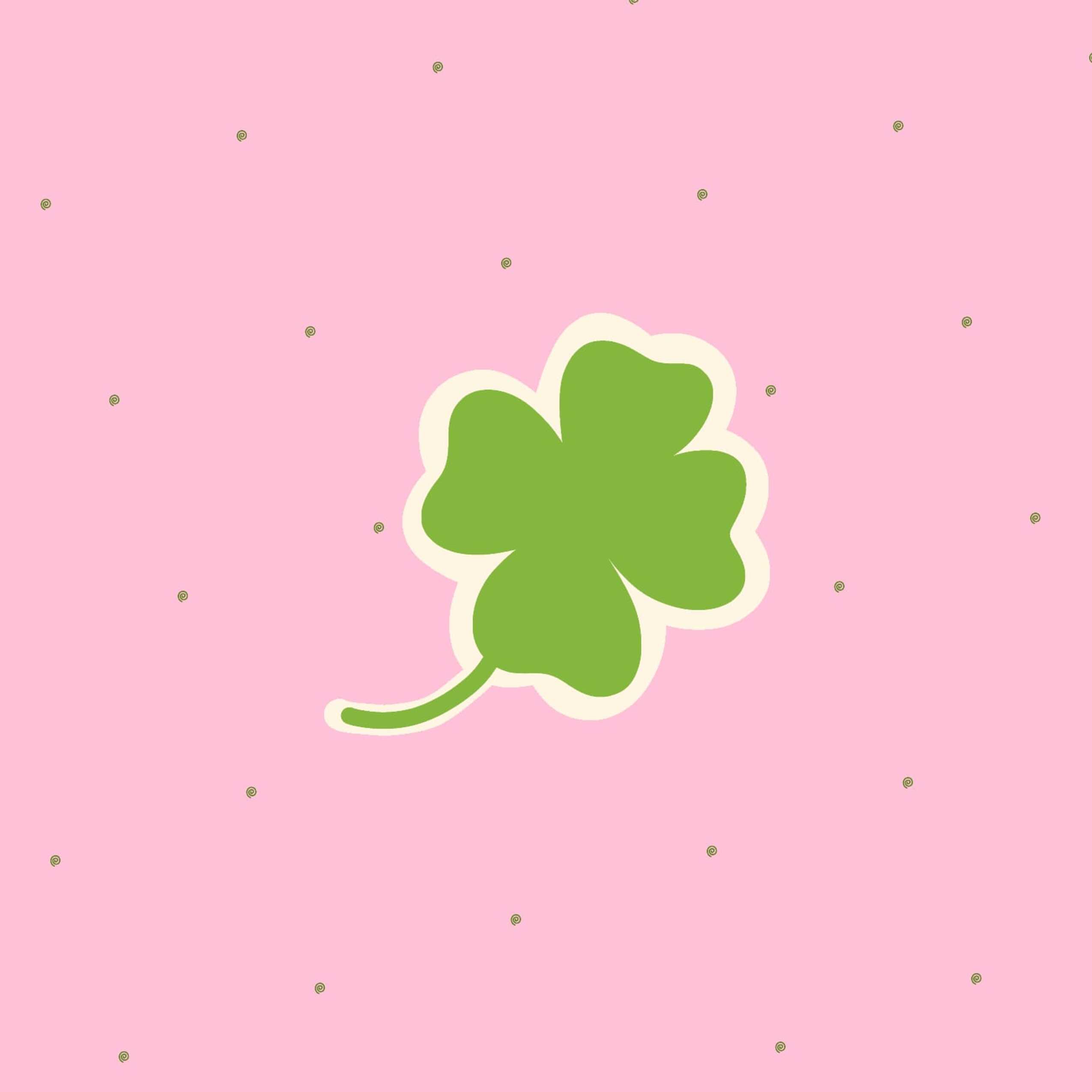 Lucky Clover Digital Sticker
