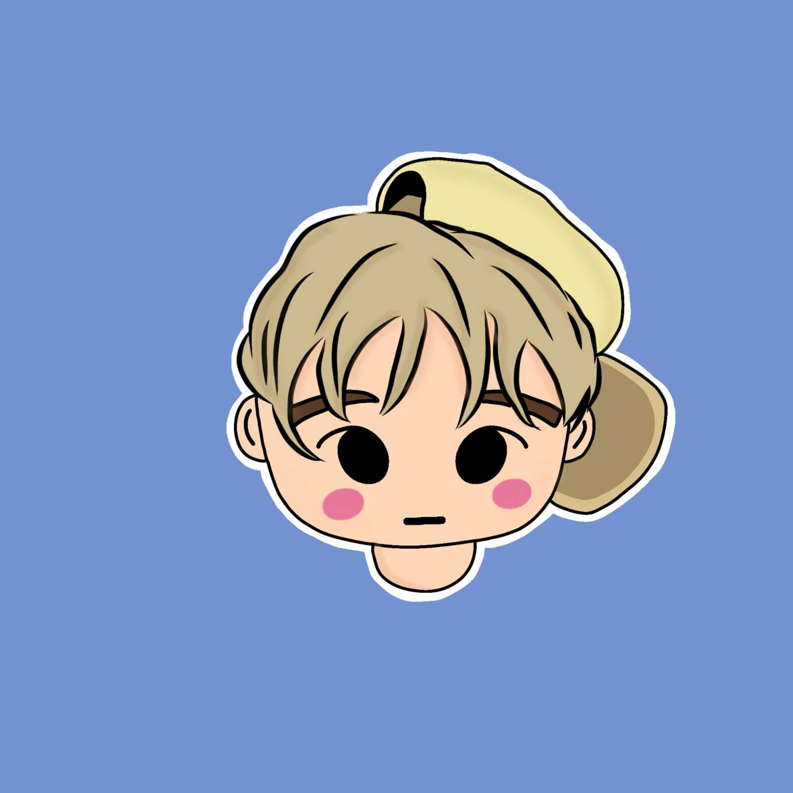 Cute Character Digital Stickers