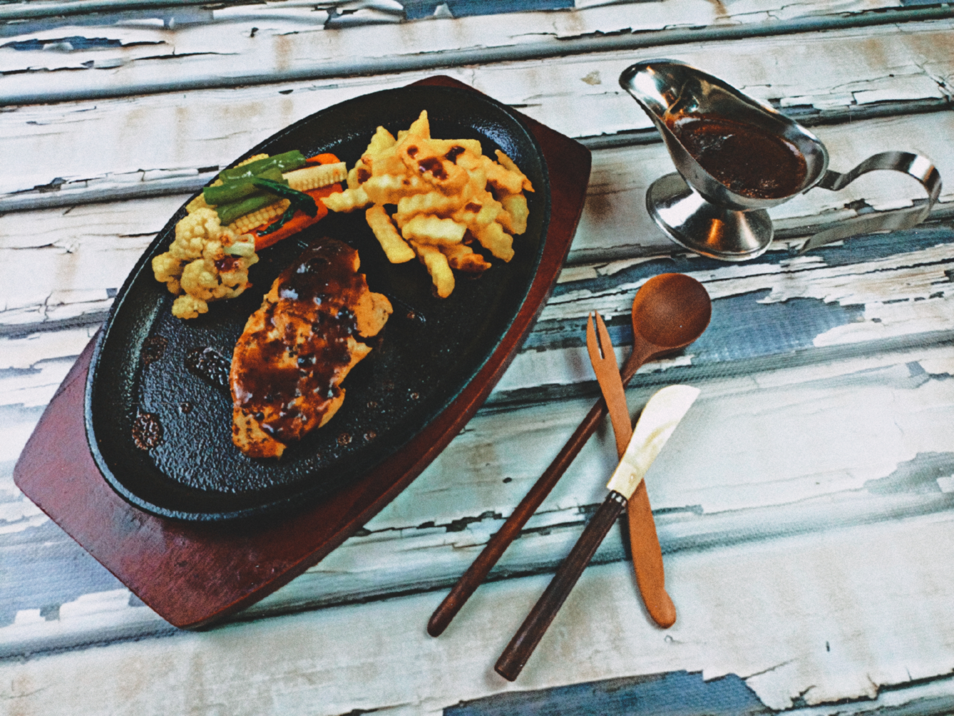 Grilled Chicken Steak Digital Photo