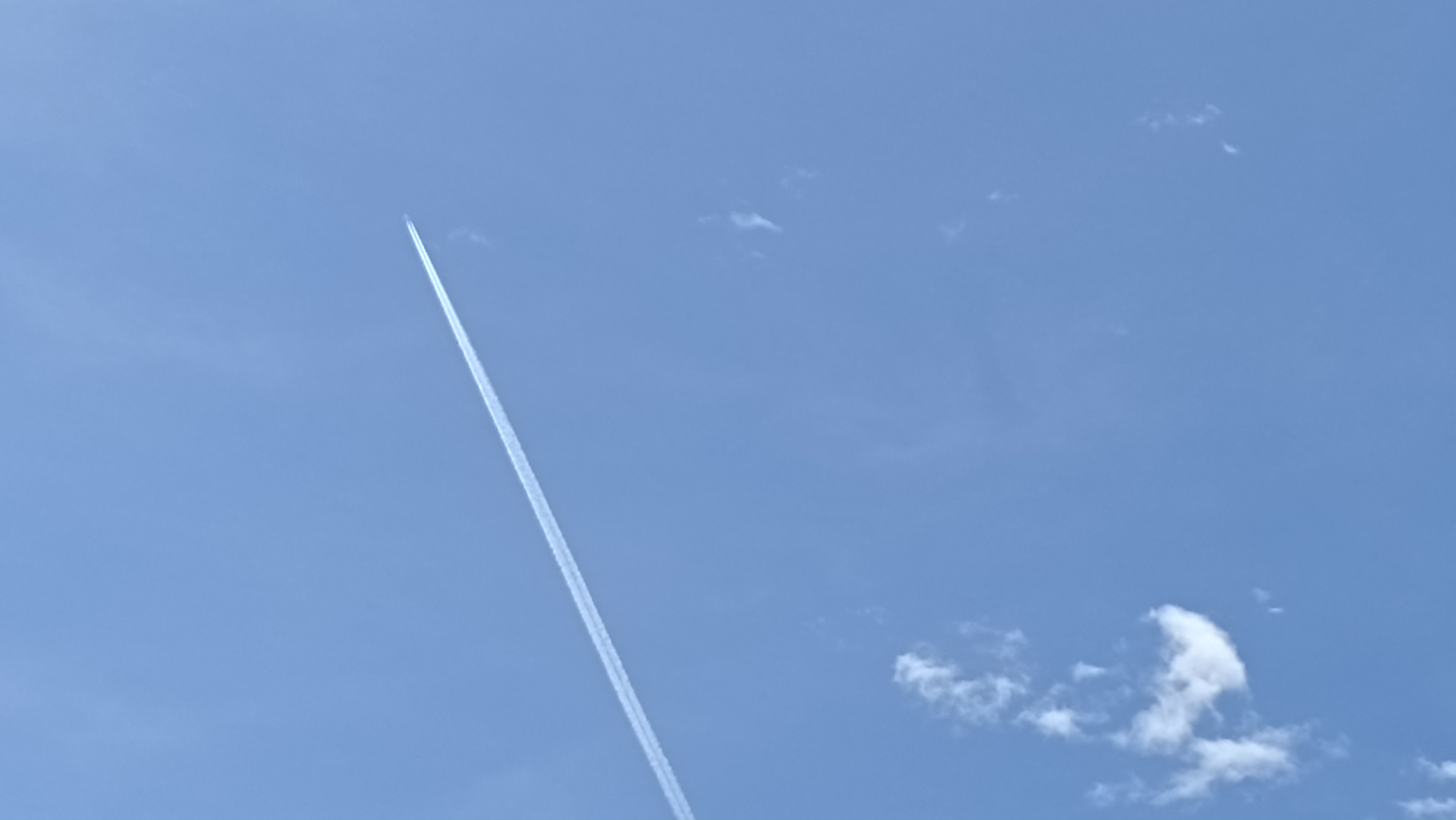 Sky Trail Digital Photo