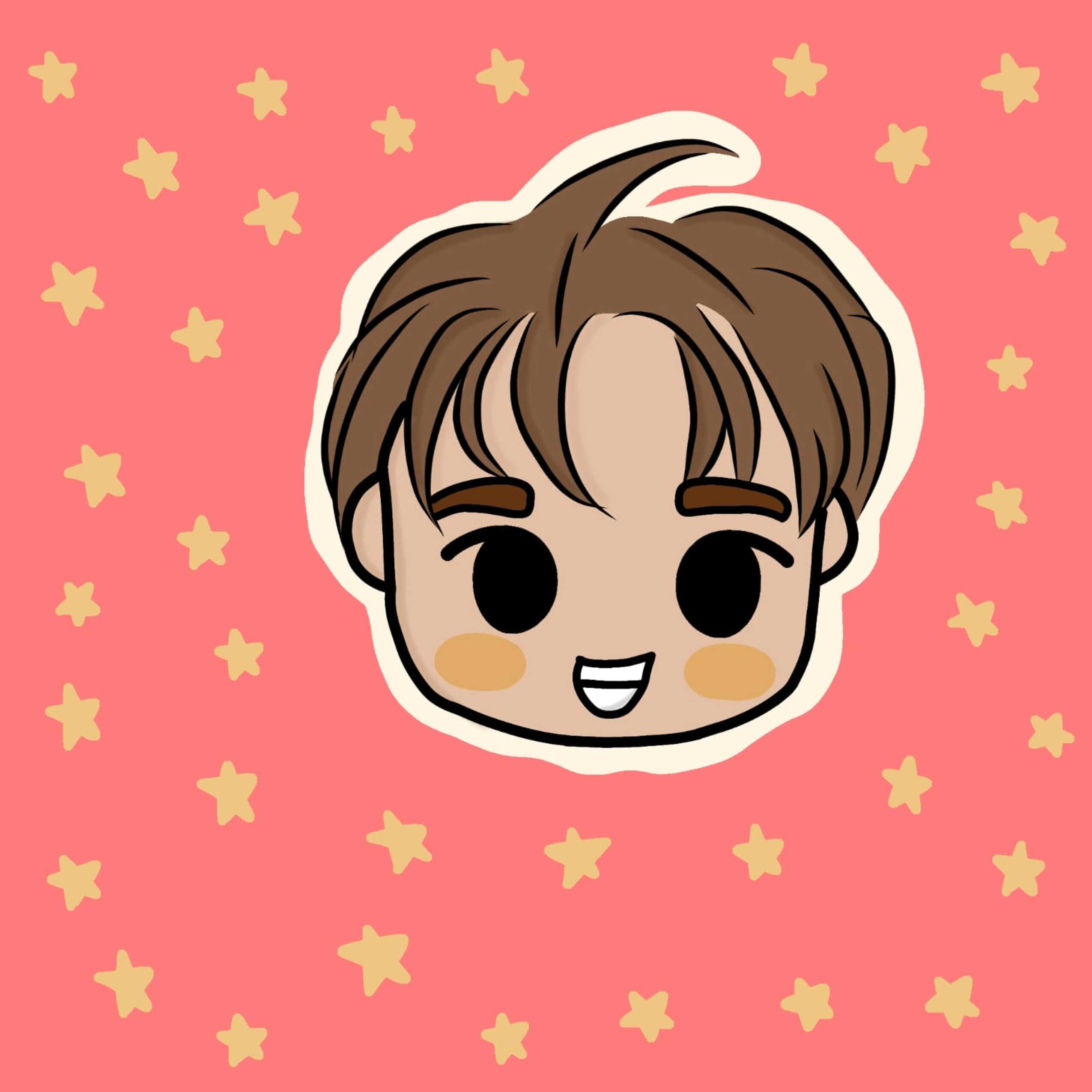 Cute Cartoon Avatar Sticker