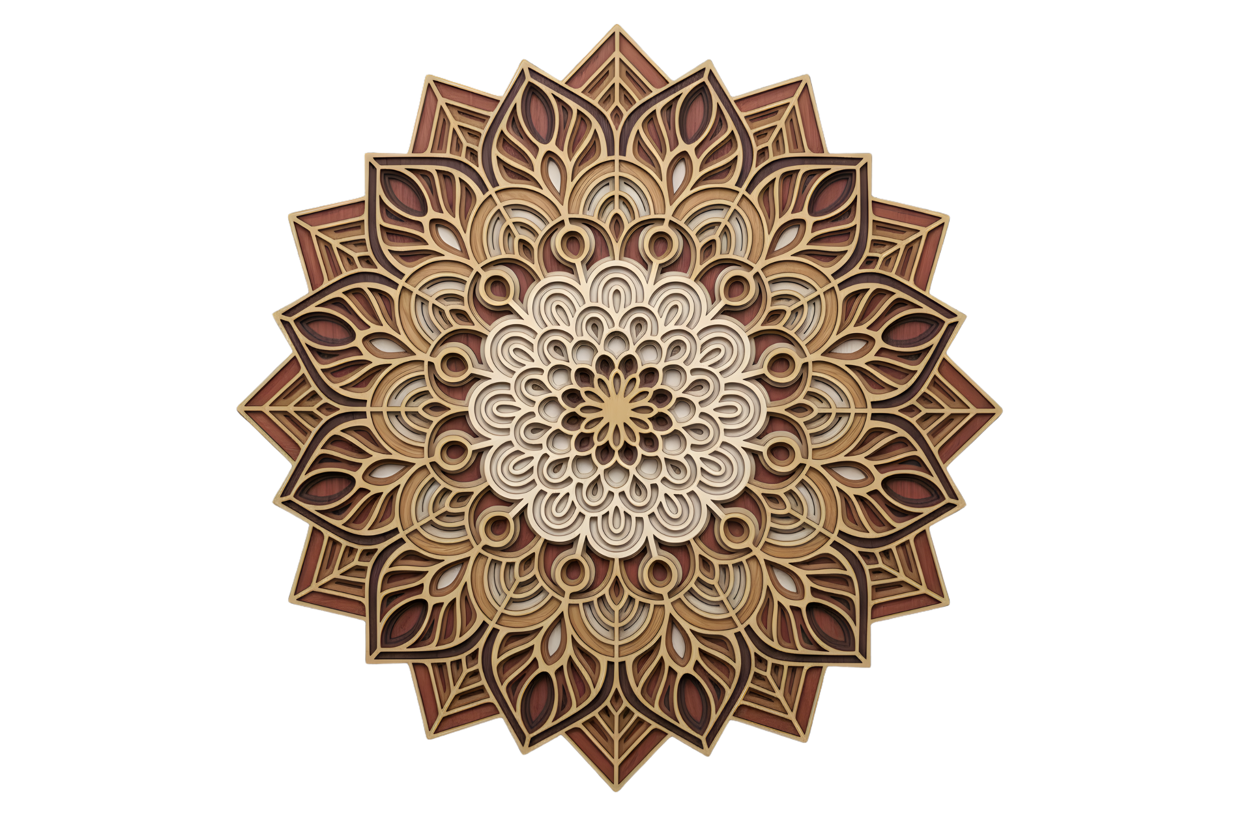 Mandala Wood Wall Art