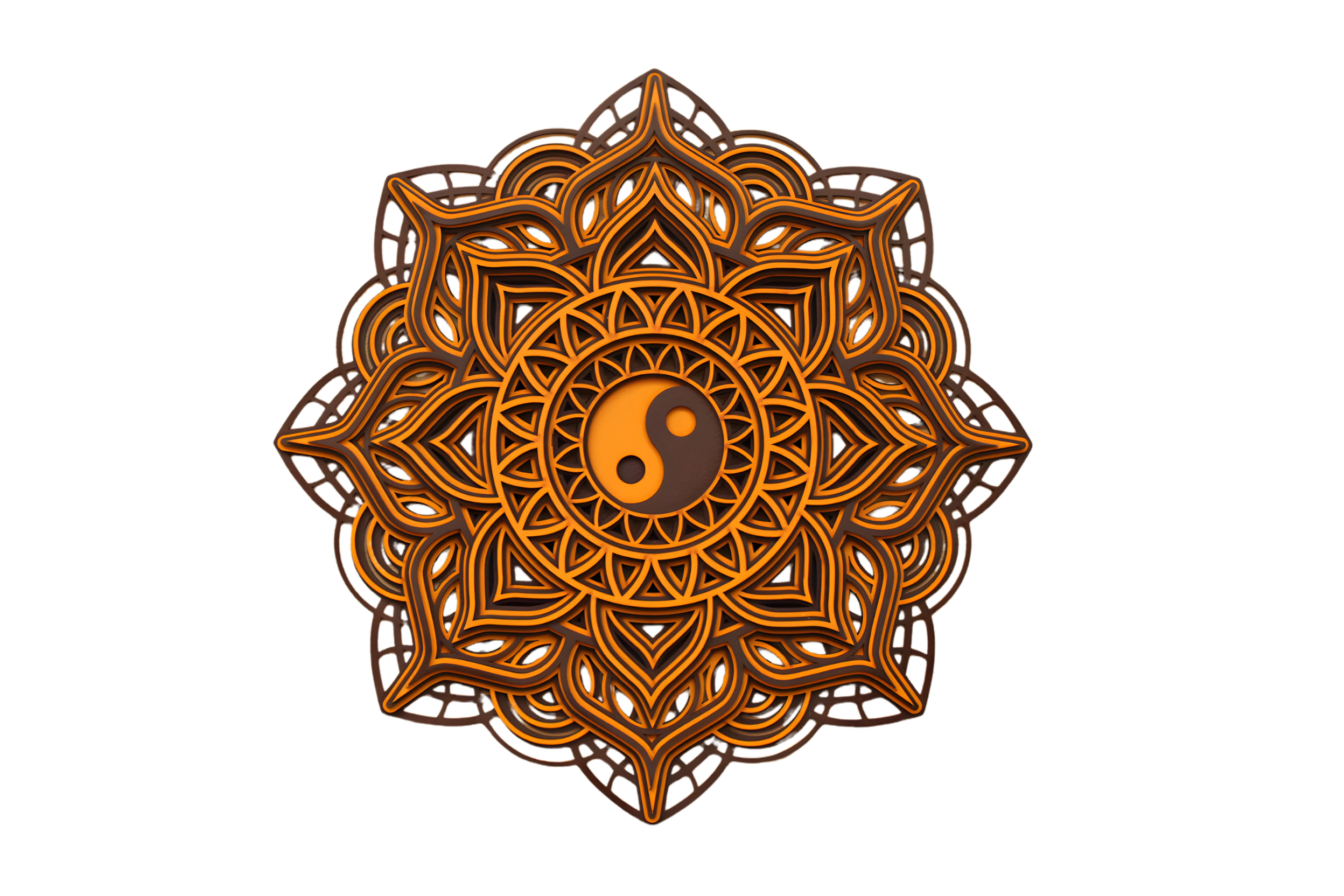 Wooden Mandala Wall Art