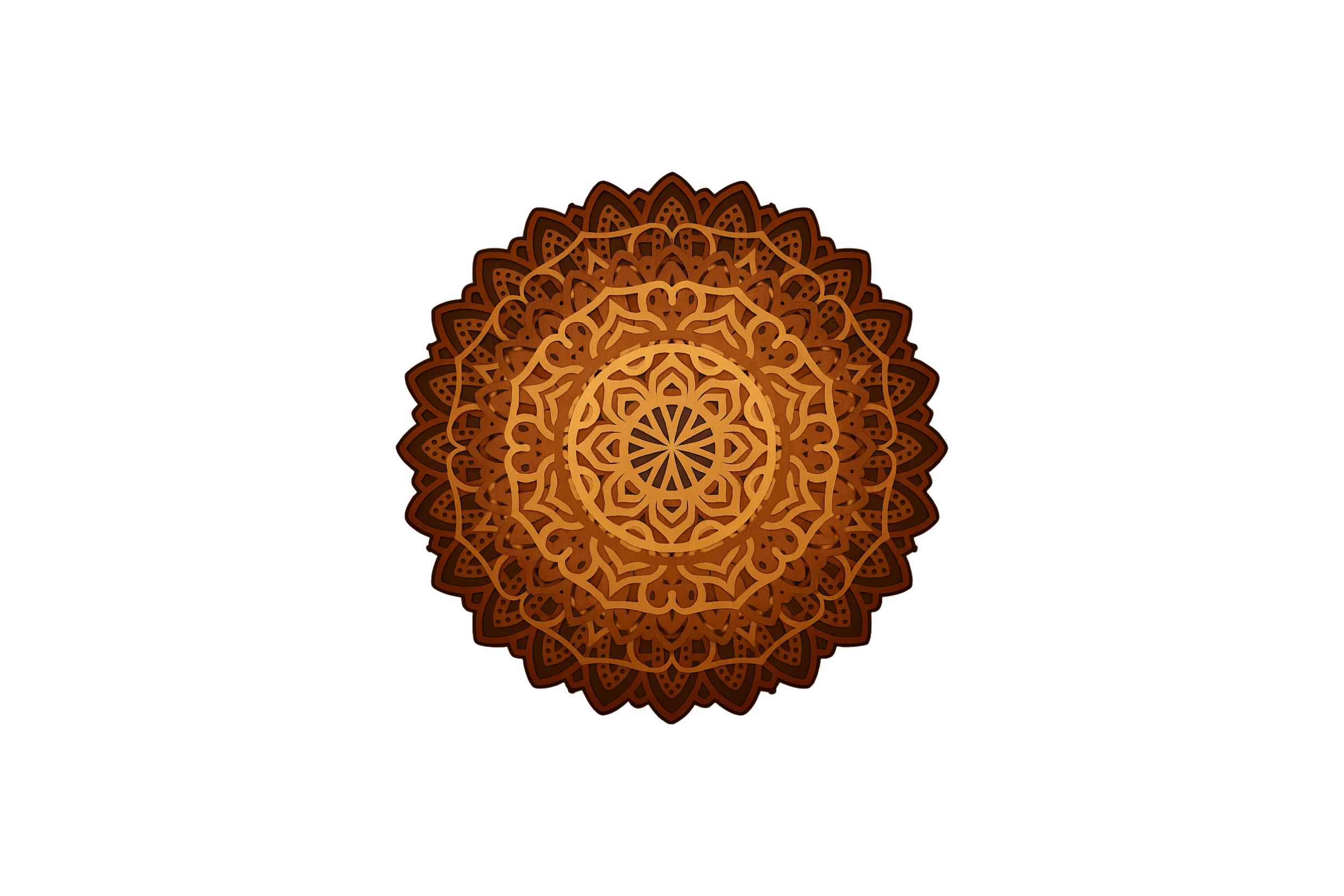 Wooden Mandala Wall Art
