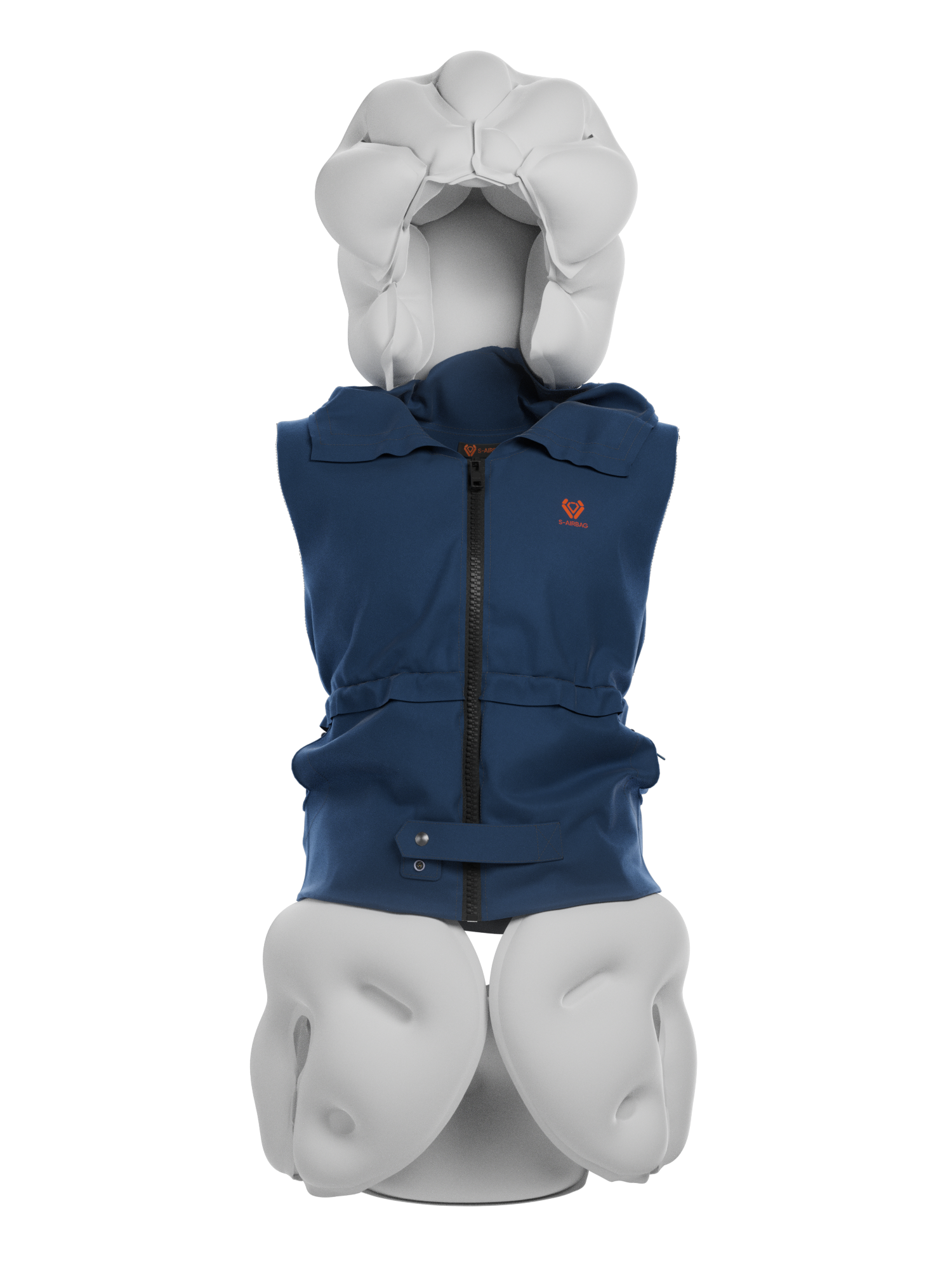 S20 Blå : Airbag väst för äldre