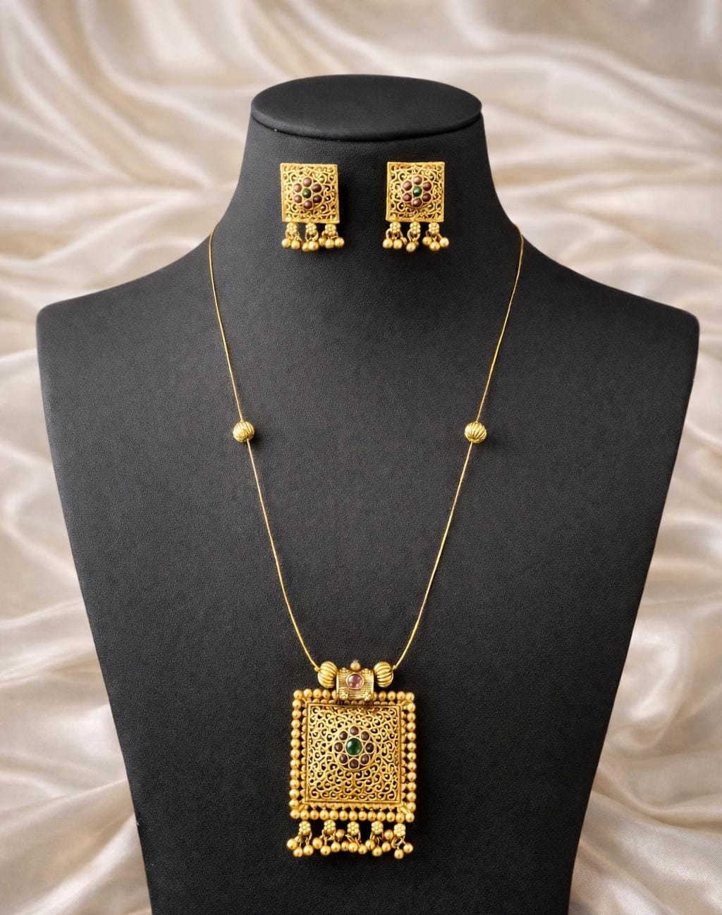 Traditional Gold Plated Jewellery Set
