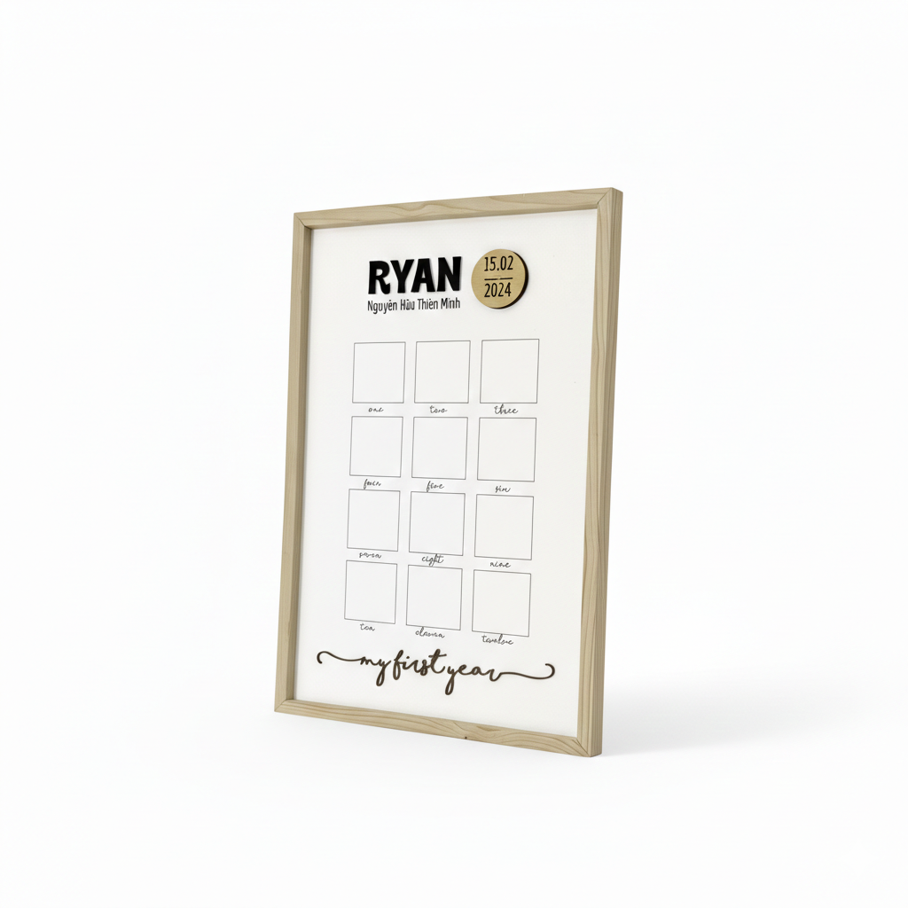 Personalized Baby Photo Frame