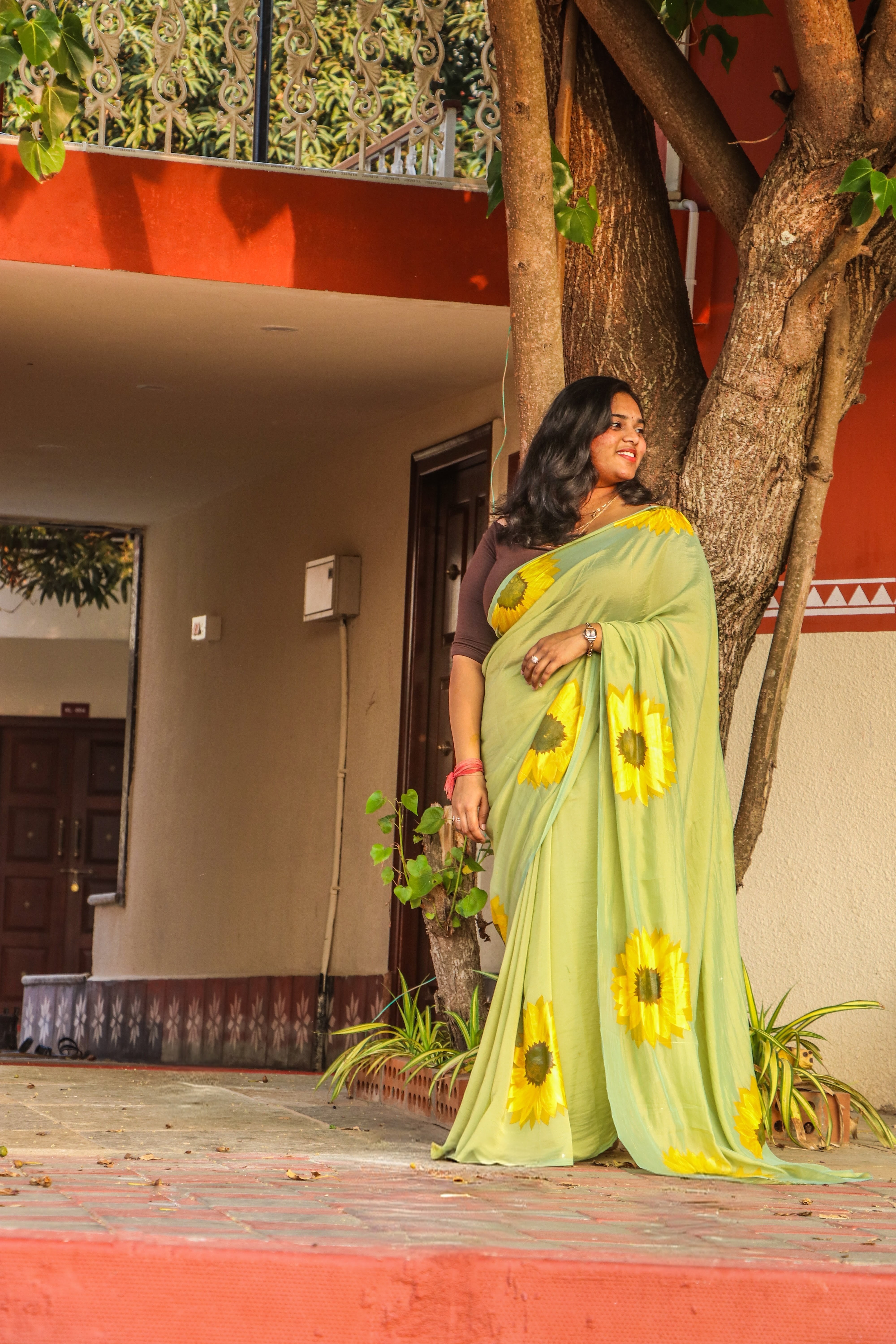 Towards the Light Saree