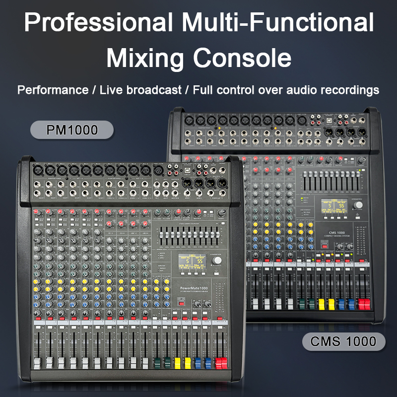 Earth Mixing Console with 1000W Amplifier