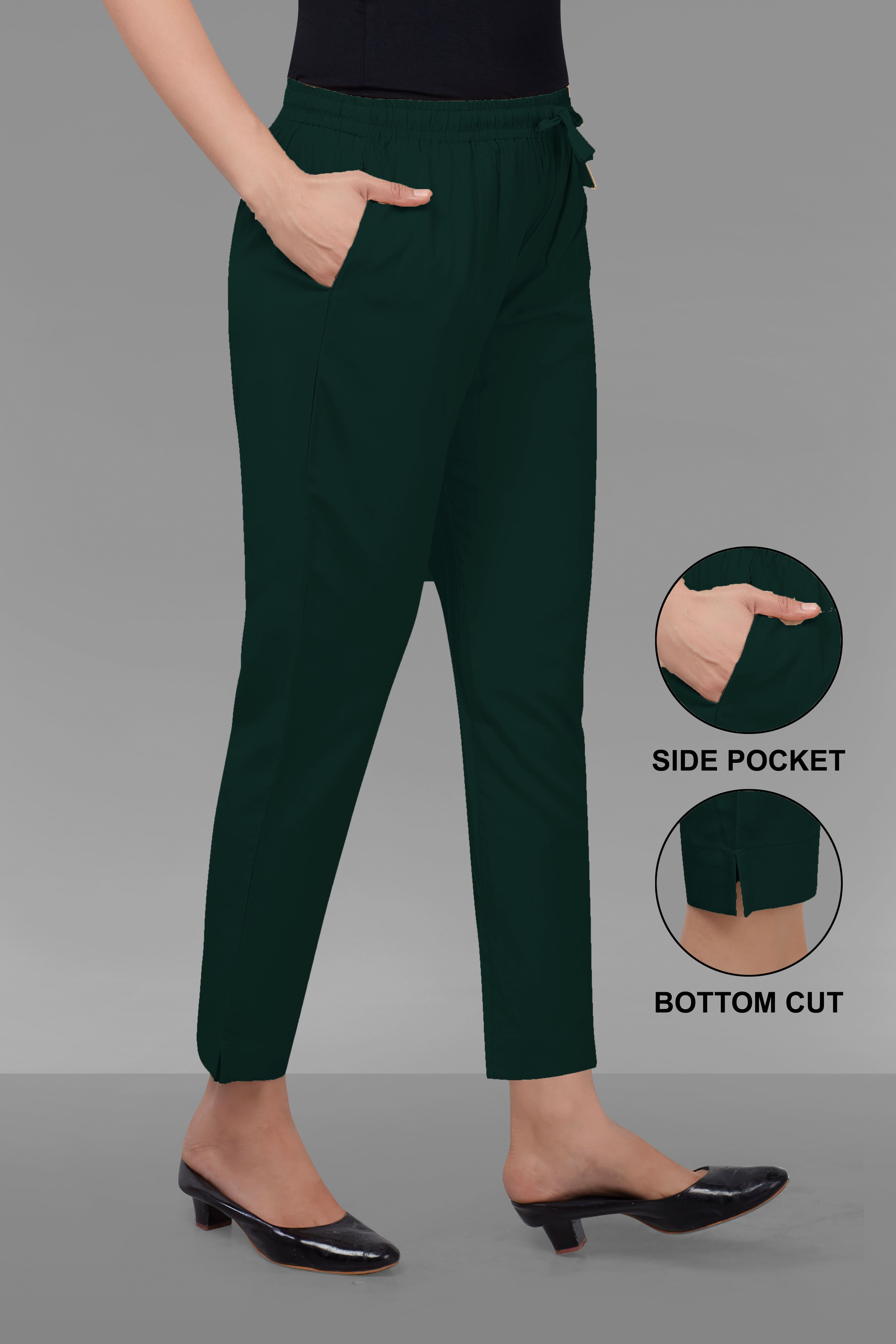 Women's Rayon Comfort Knot Pant