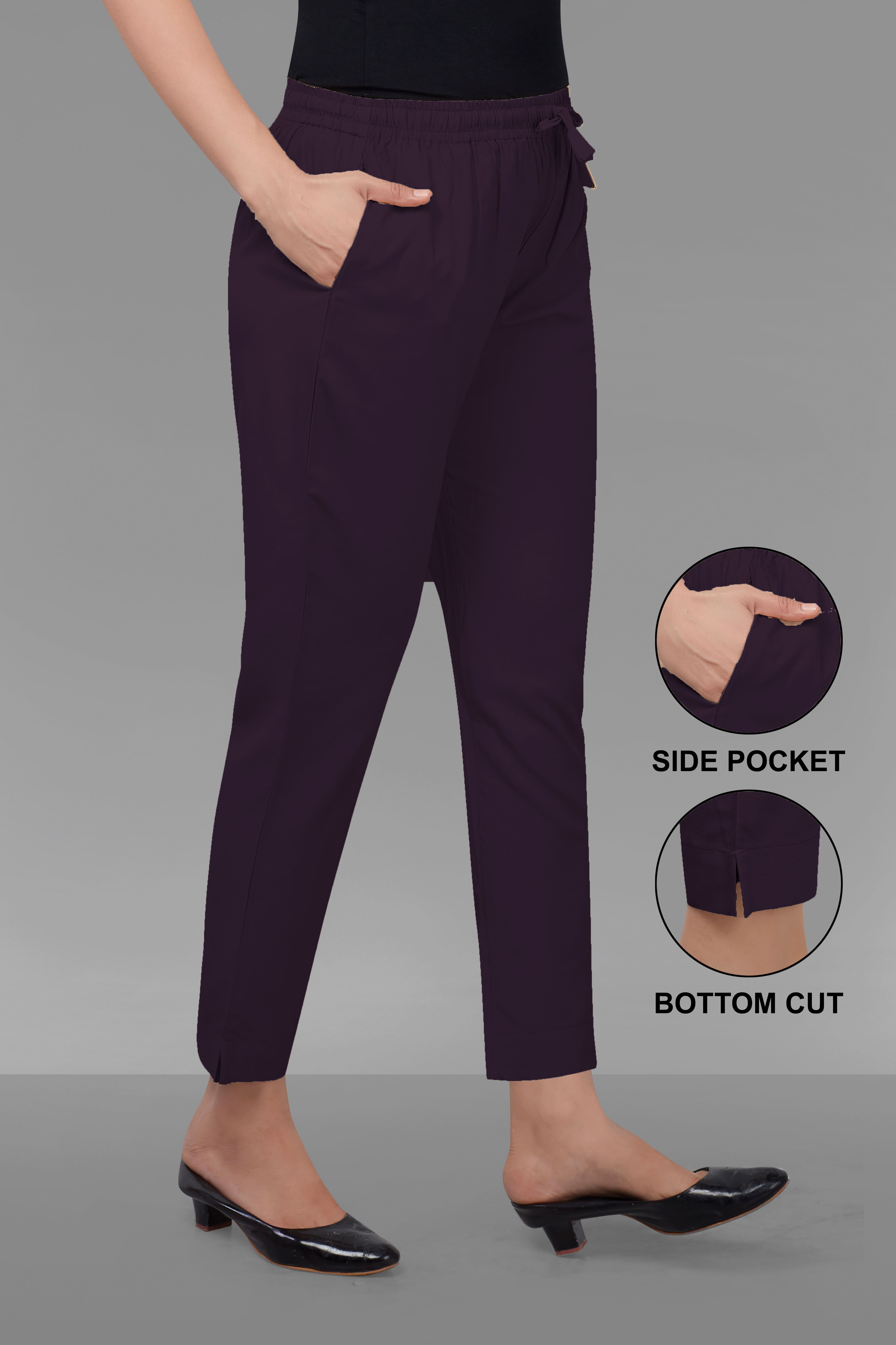Women's Rayon Comfort Knot Pant