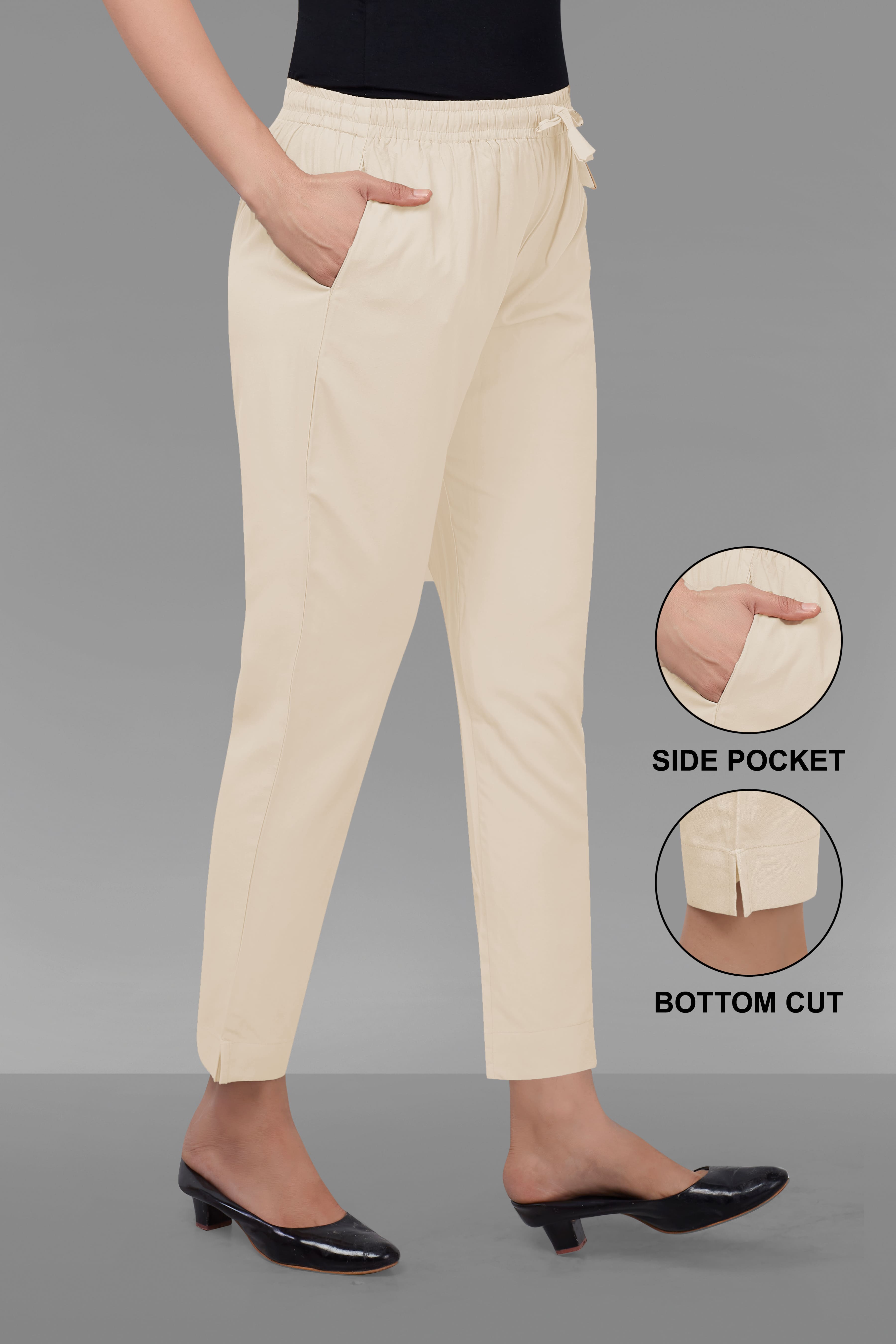 Women's Rayon Comfort Knot Pant