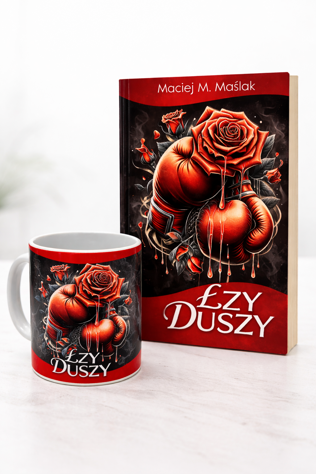 Zestaw Łzy Duszy: książka i kubek