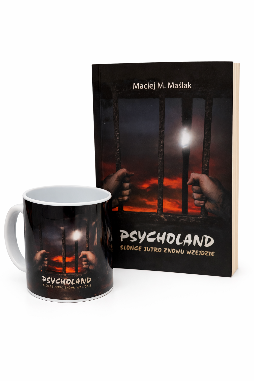 Zestaw Psycholand – książka i kubek