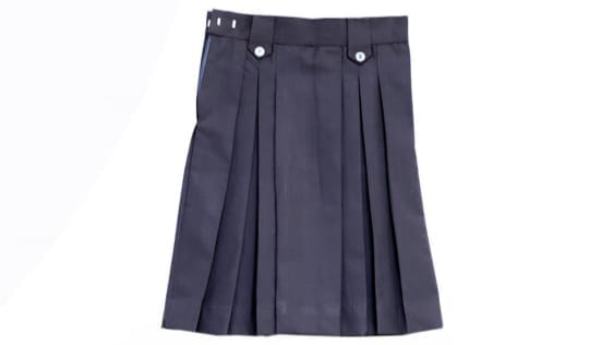 dav school uniform scart steel grey colour