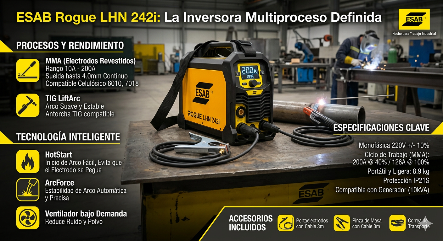 SOLDADORA  RoGue LHN242i