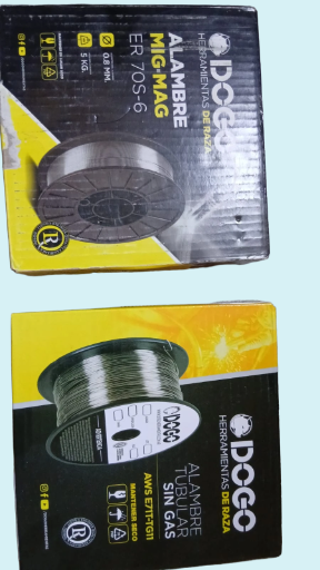 Alambre de soldadura DOGO de 0,8 mm