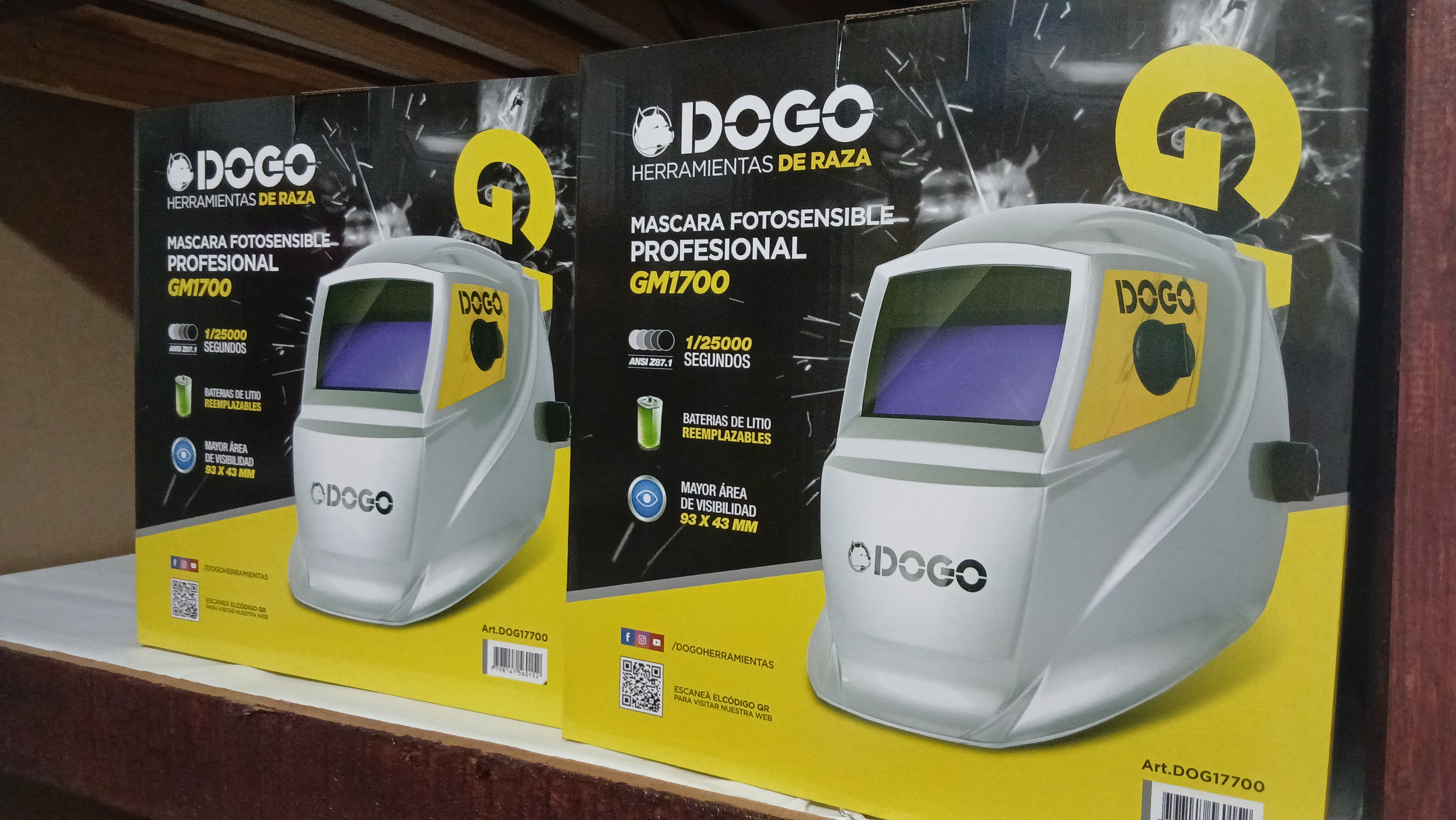 MASCARA DOGO FOTOSENSIBLE PROFESIONAL GM1700