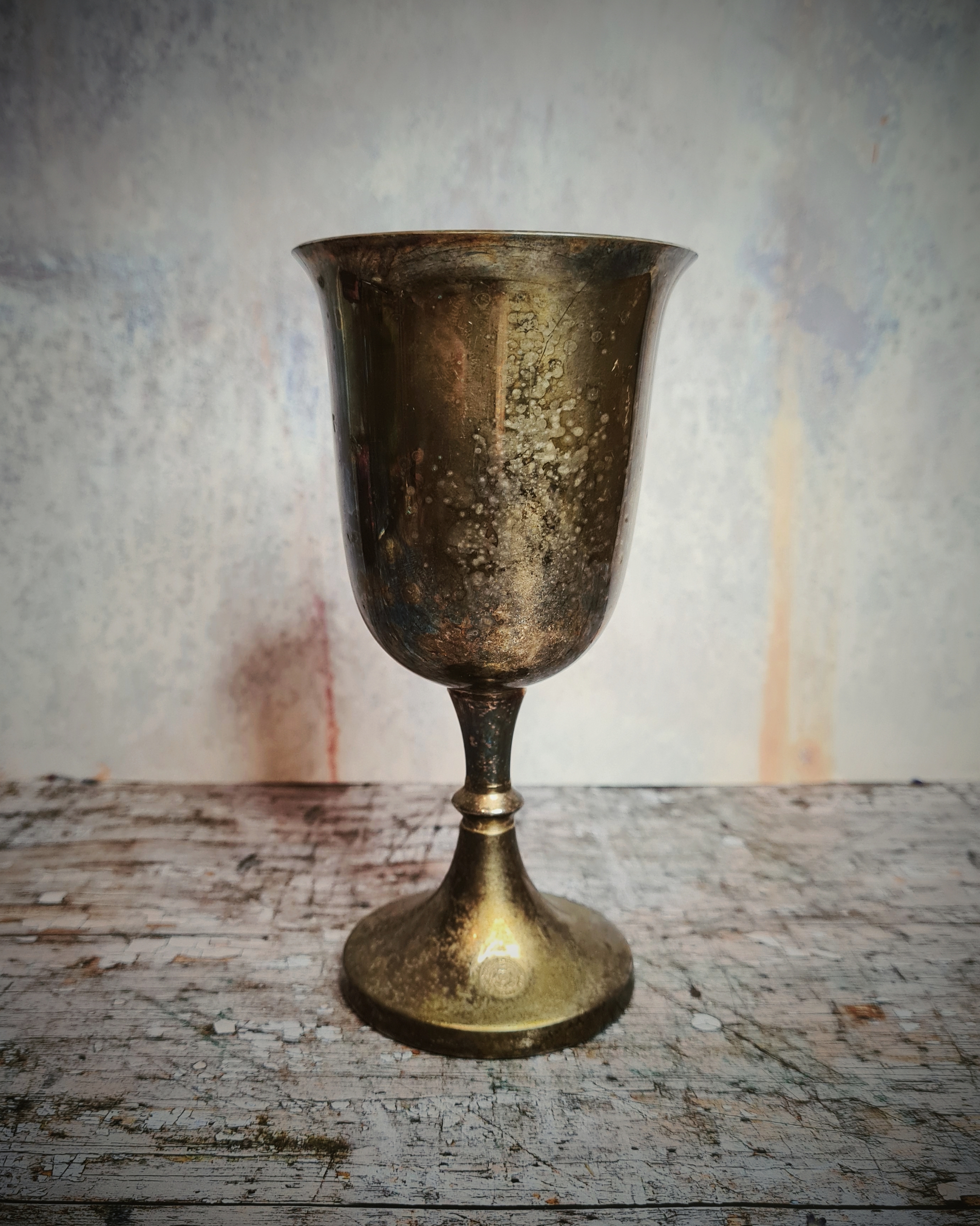 Vintage Silver Plate Goblet