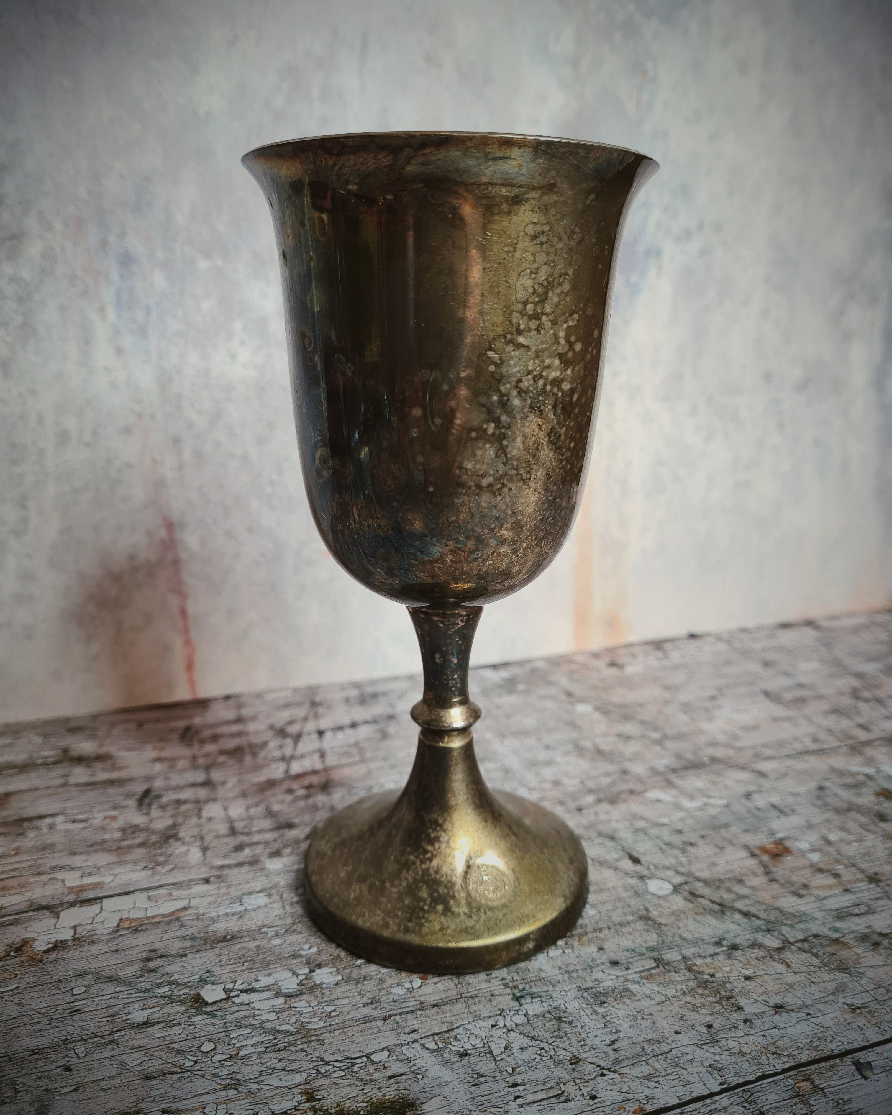 Vintage Silver Plate Goblet