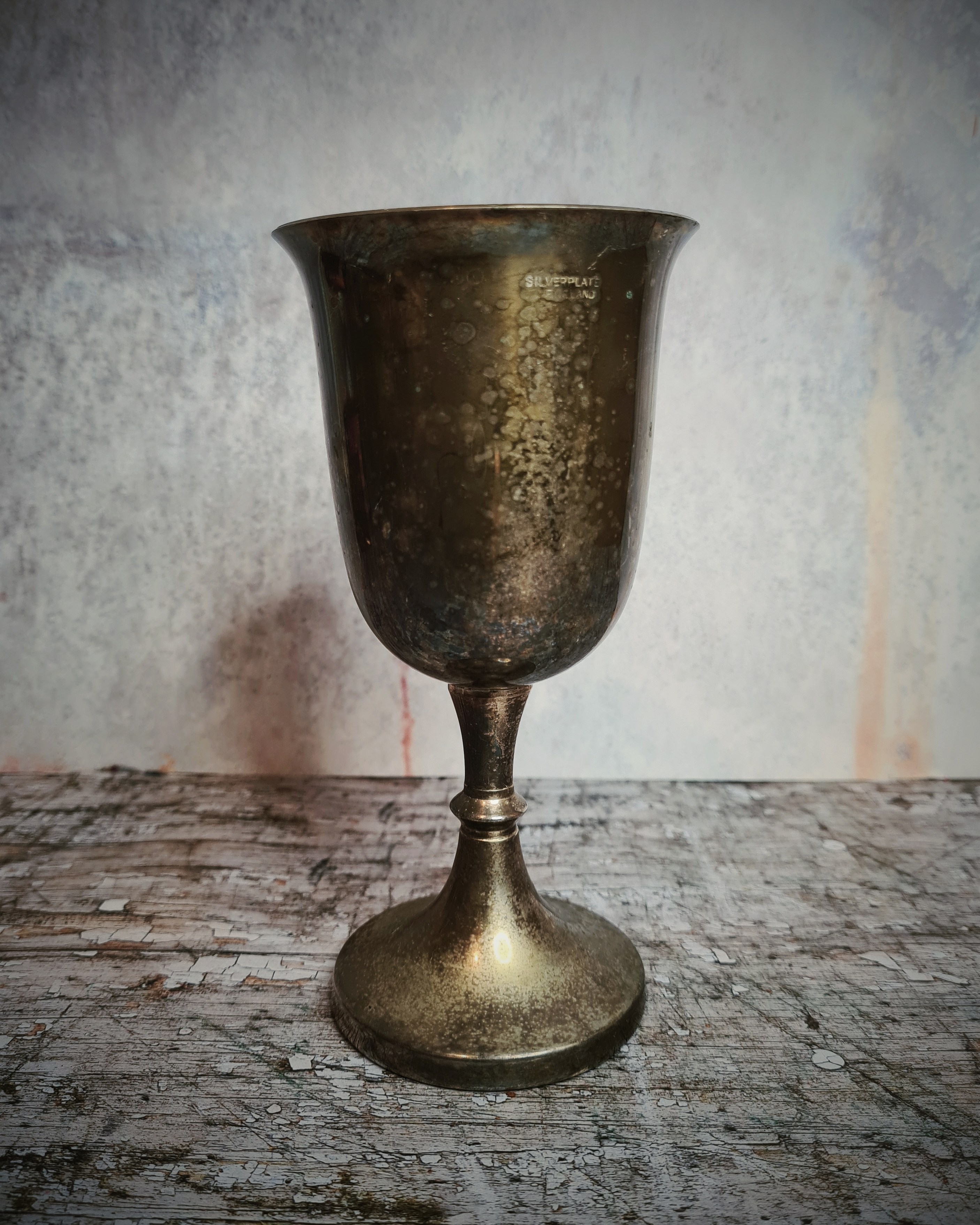 Vintage Silver Plate Goblet