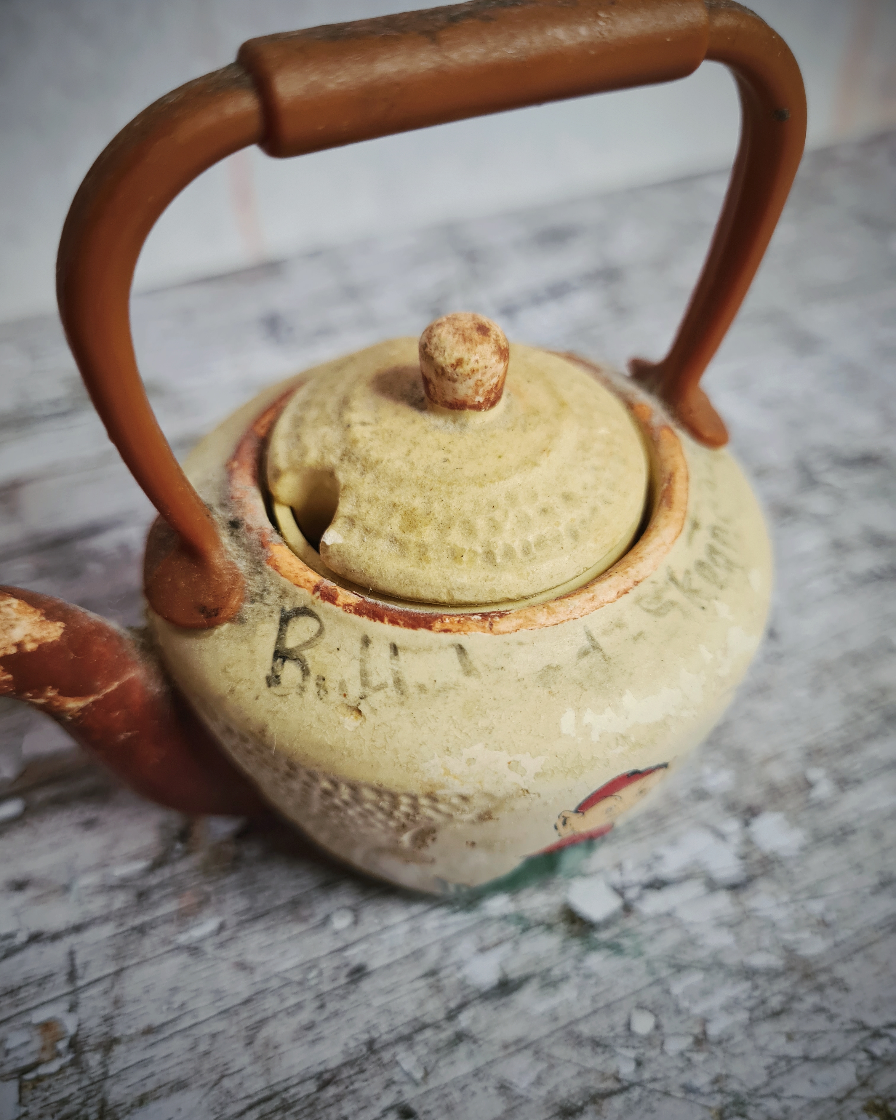 Vintage Pixie Mini Teapot Souvenir