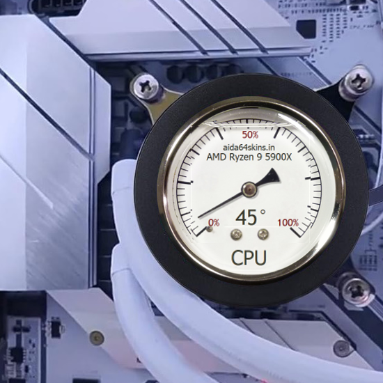 CPU Gauge Display Software