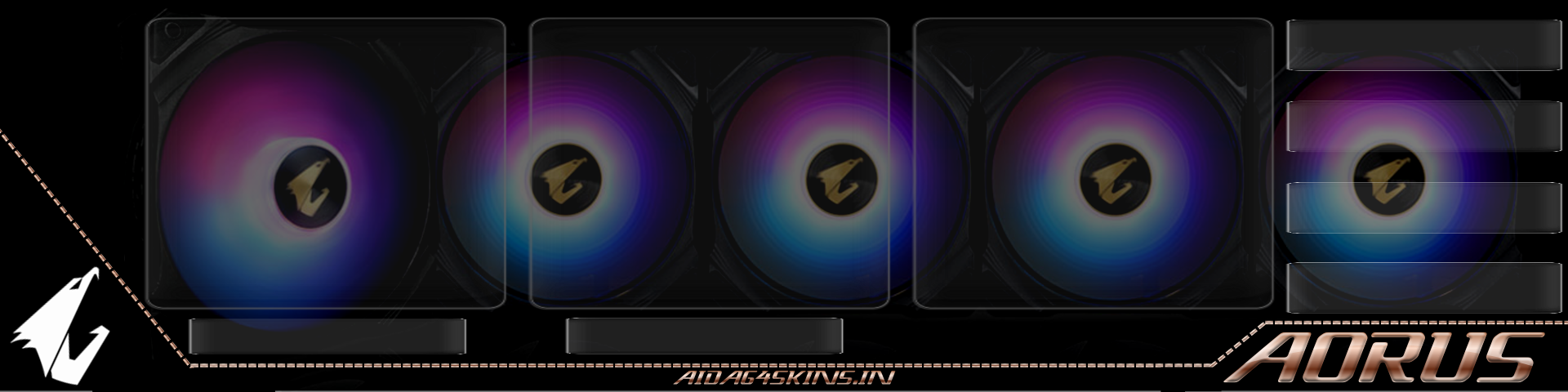 AORUS RGB Fan Overlay Skin