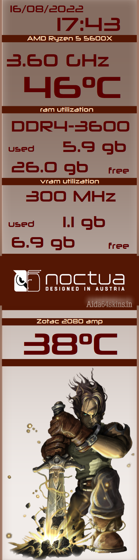 PC System Monitor Overlay