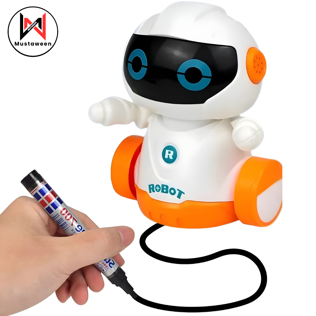 AI ROBOT - Draw Line And It Will Follow