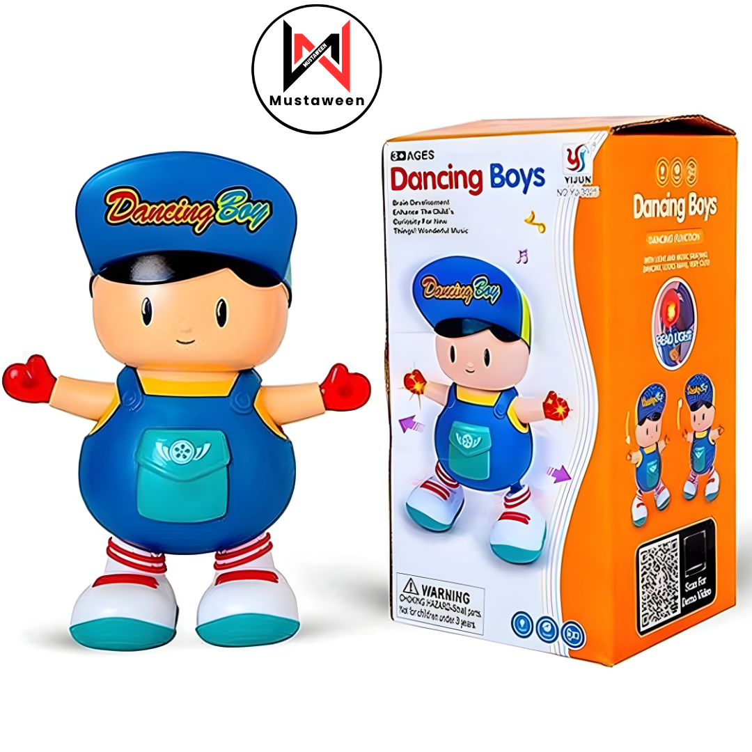 Handsome and Cute Musical Dancing Boy Toy with Lights & Music