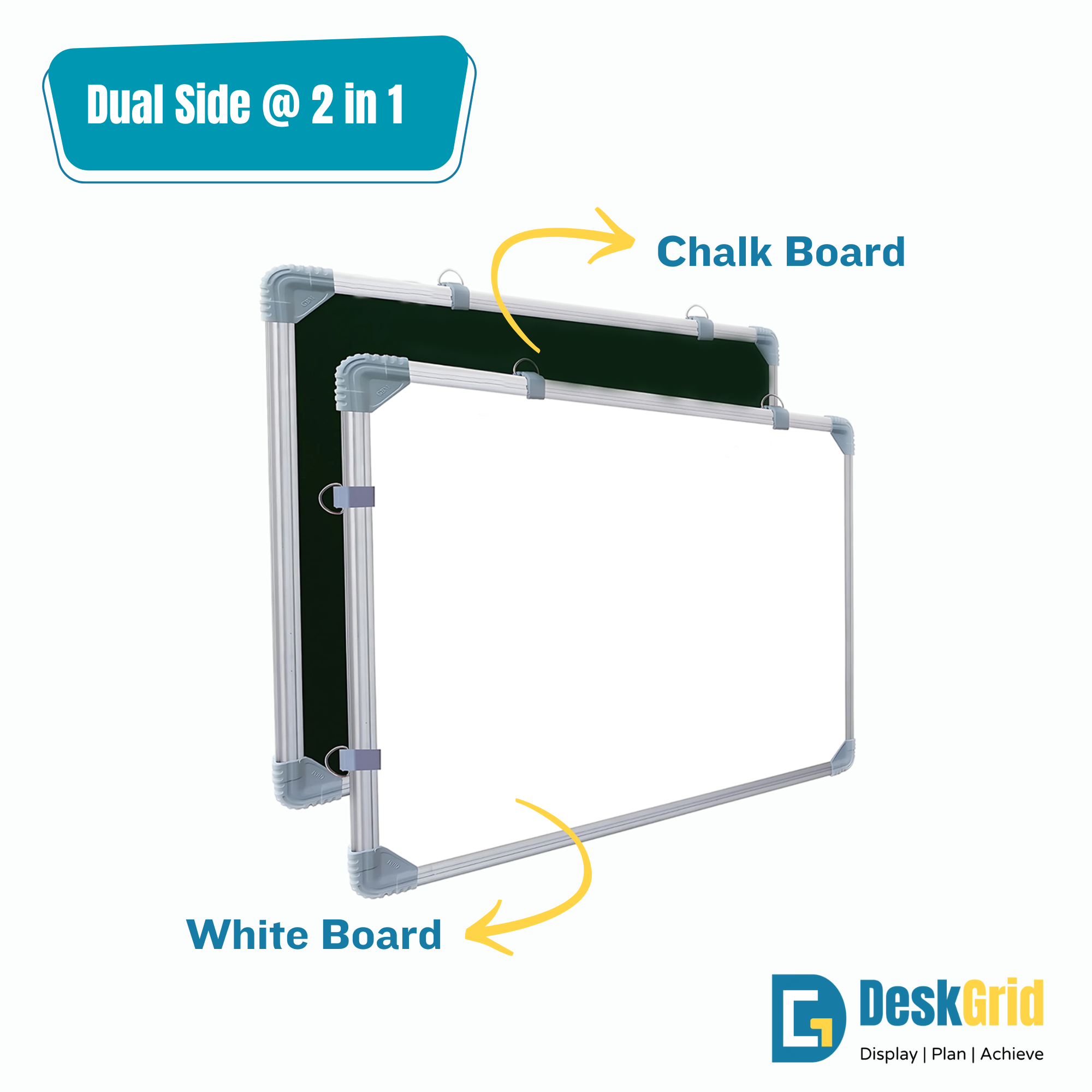 Dual Side 2-in-1 Writing Board