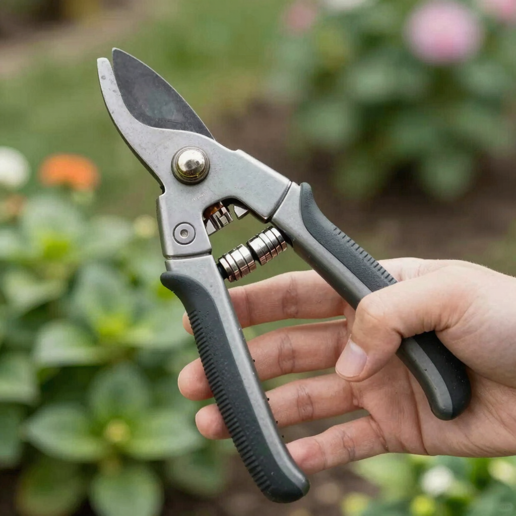 Heavy-Duty Garden Pruning Shears