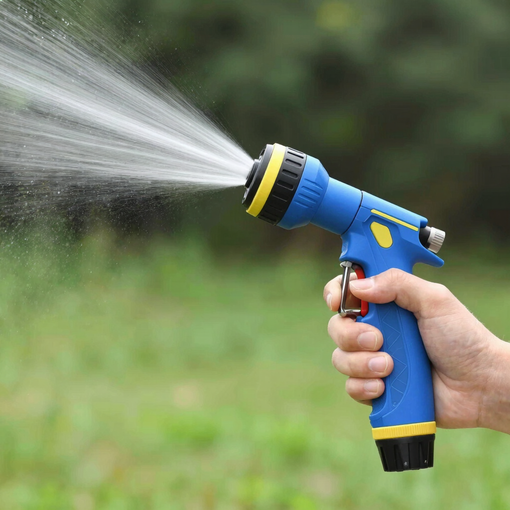 Adjustable Garden Hose Spray Nozzle
