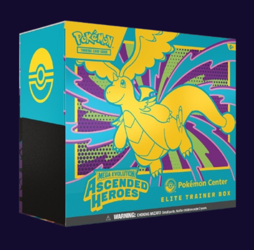 Pokémon TCG: Mega Evolution – Ascended Heroes Pokémon Center Elite Trainer Box