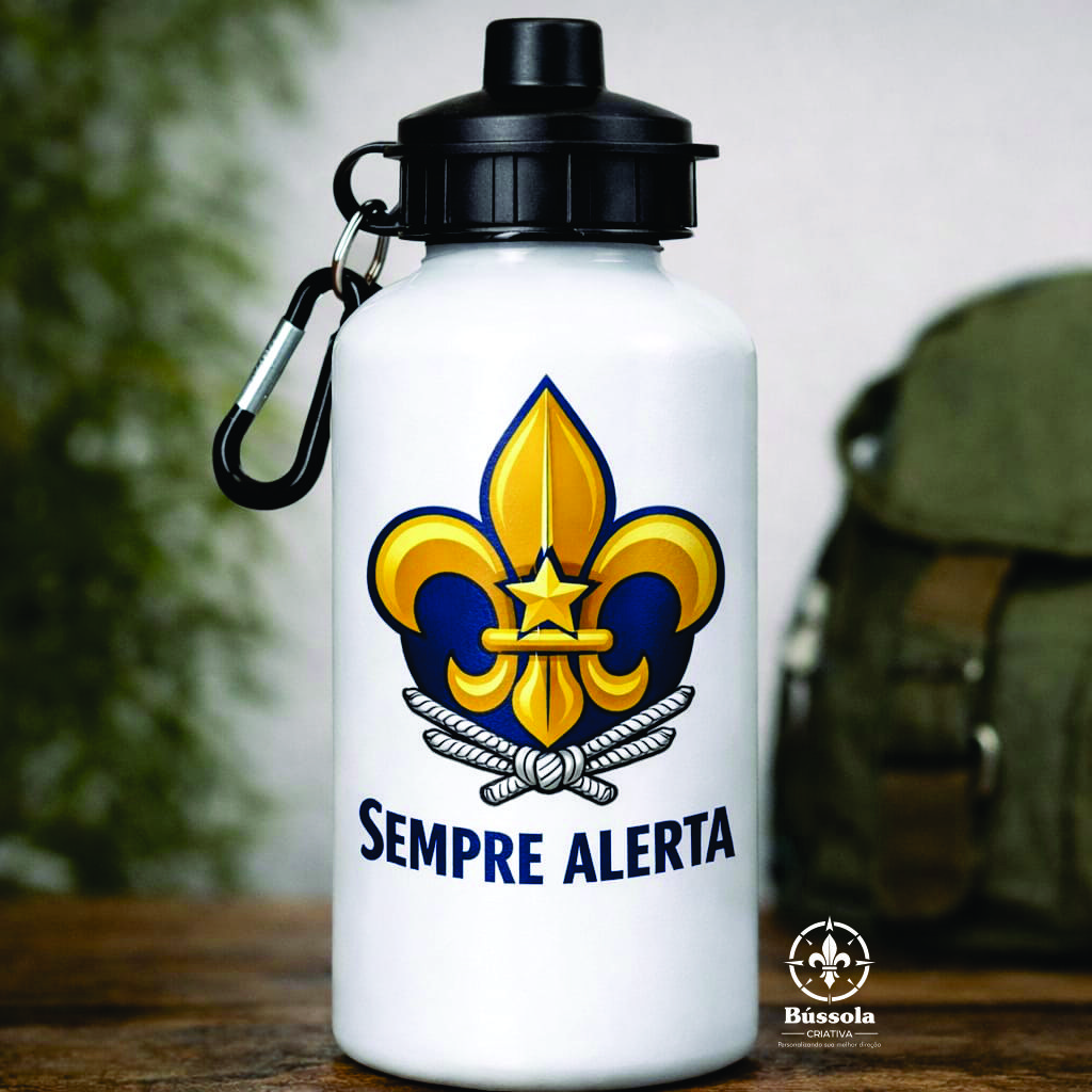 Garrafa Escoteiro Sempre Alerta