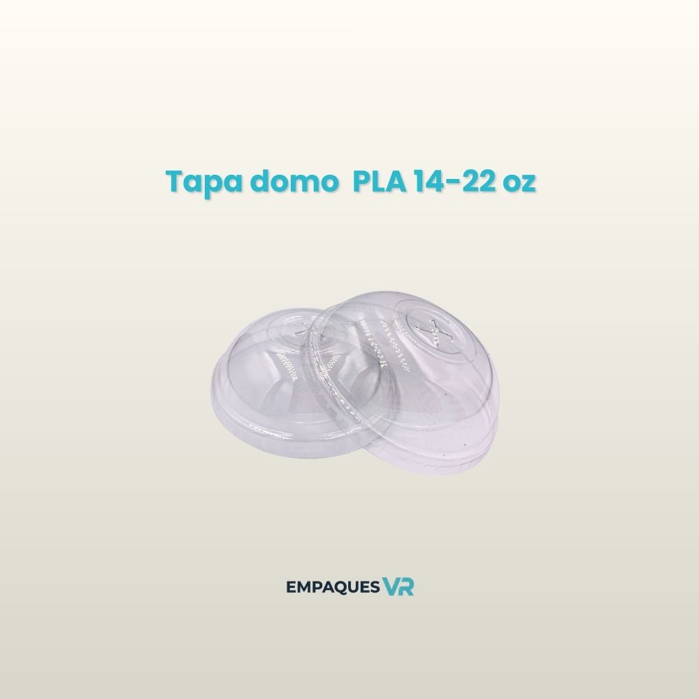 Tapa domo PLA 14-22 oz 
