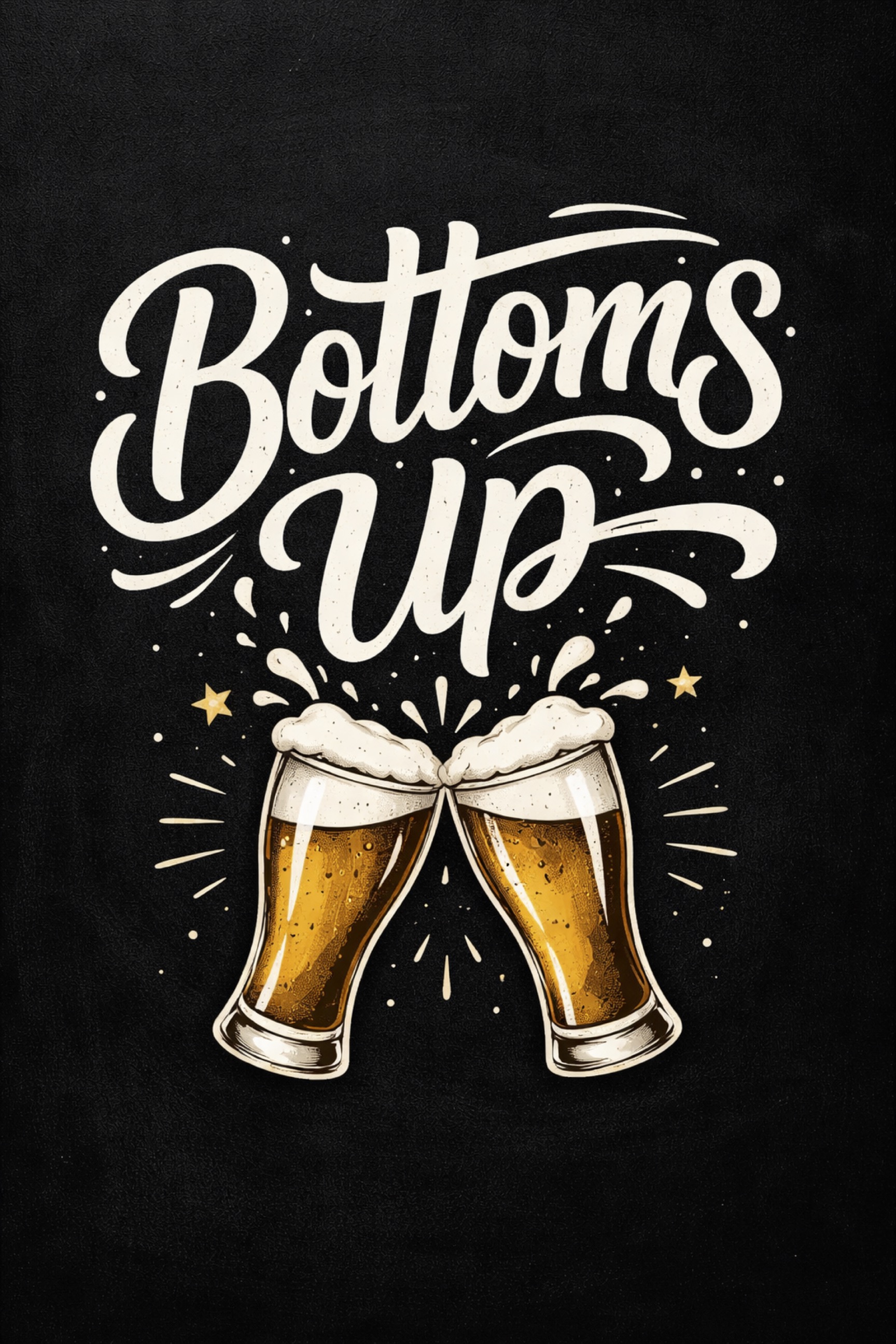 Bottoms Up Digital Art 