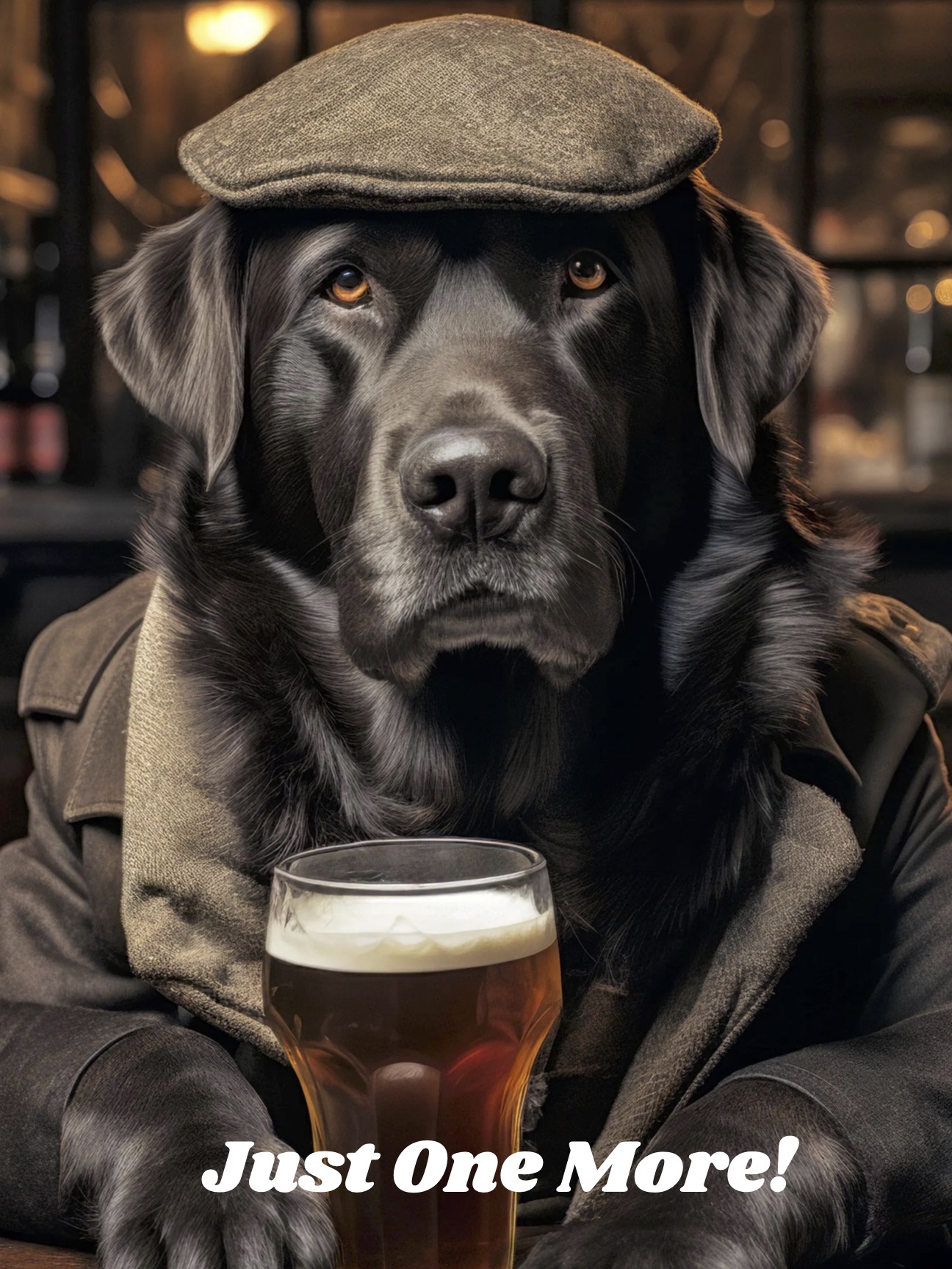 Pub English Dog Digital Art