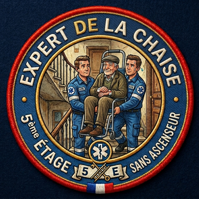 Ecusson 'Expert de la Chaise'