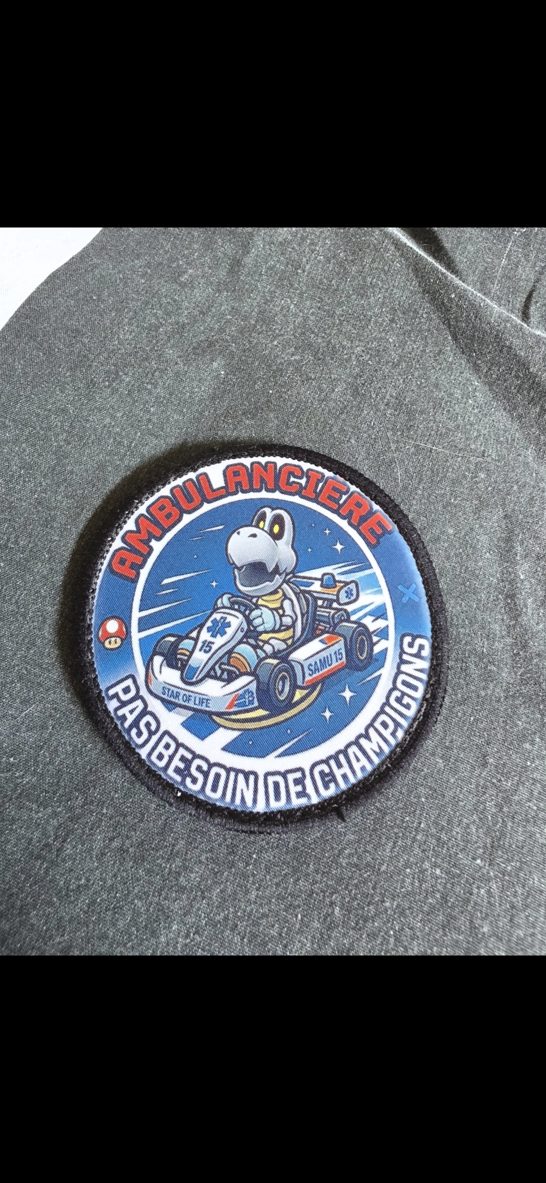 ecusson ambulancier(e) skelerek