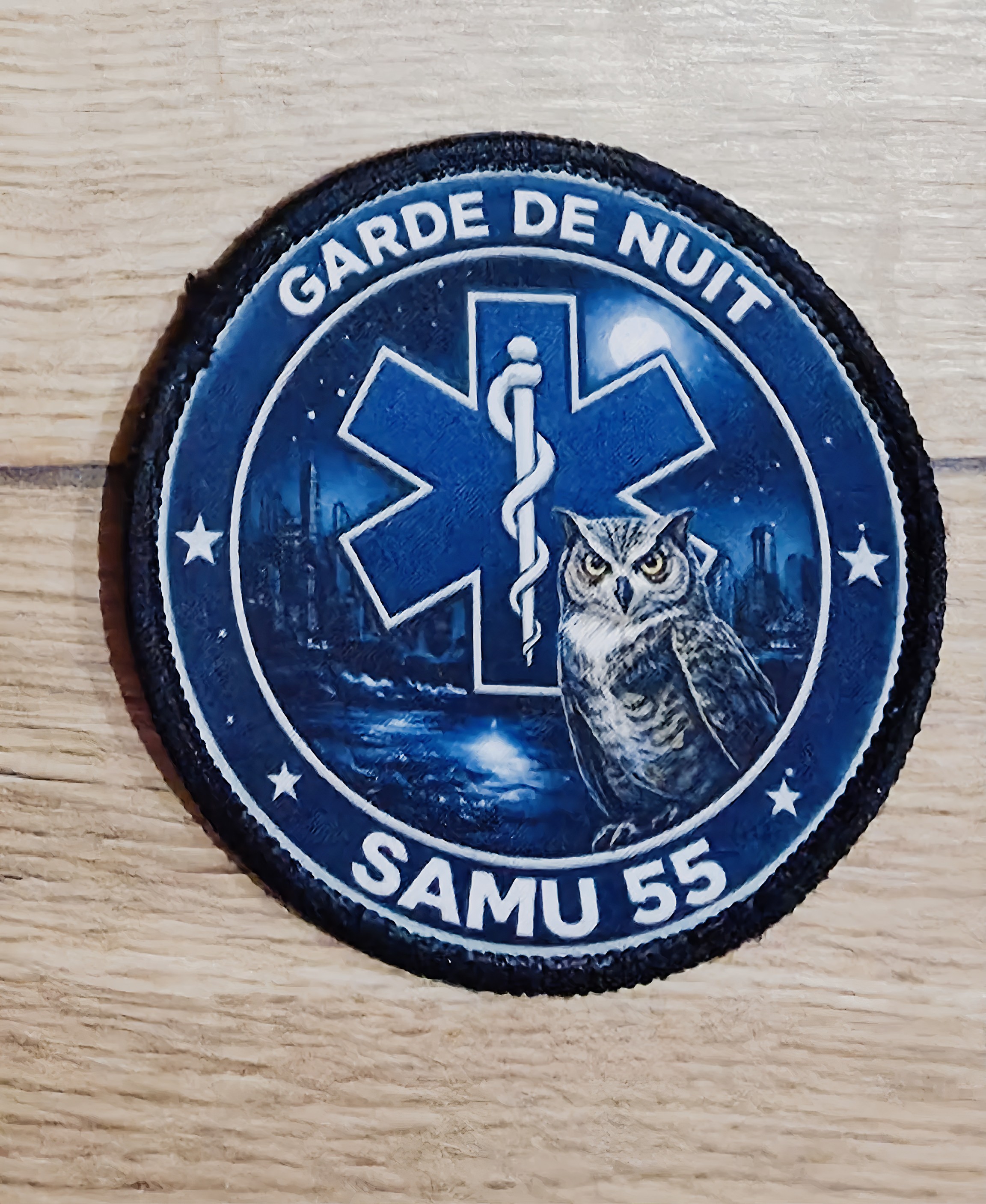 Patch Garde de Nuit SAMU "votre département"