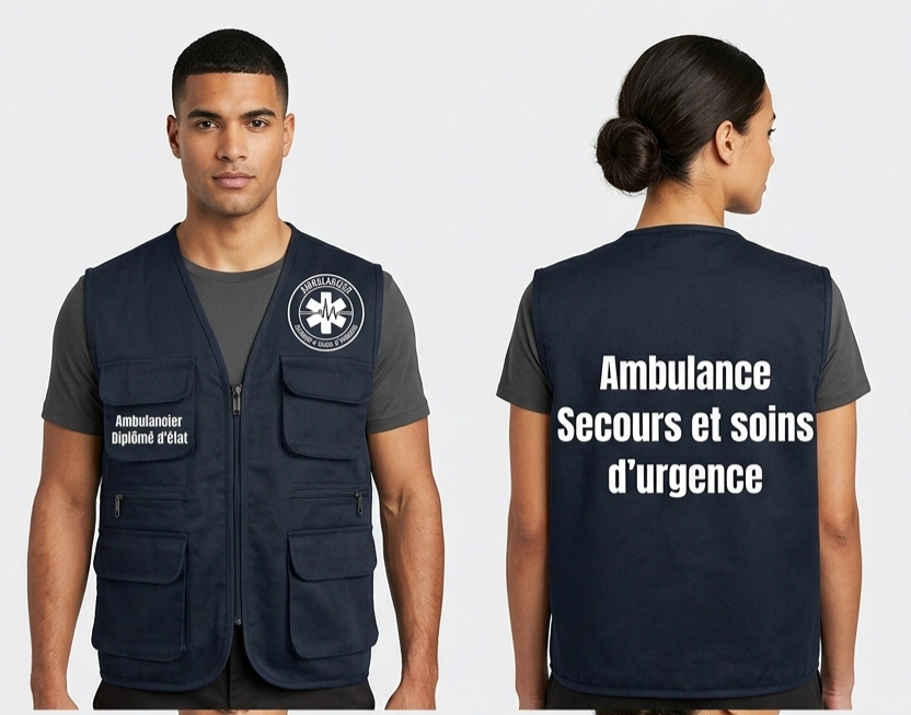 Gilet Ambulancier ASSU 