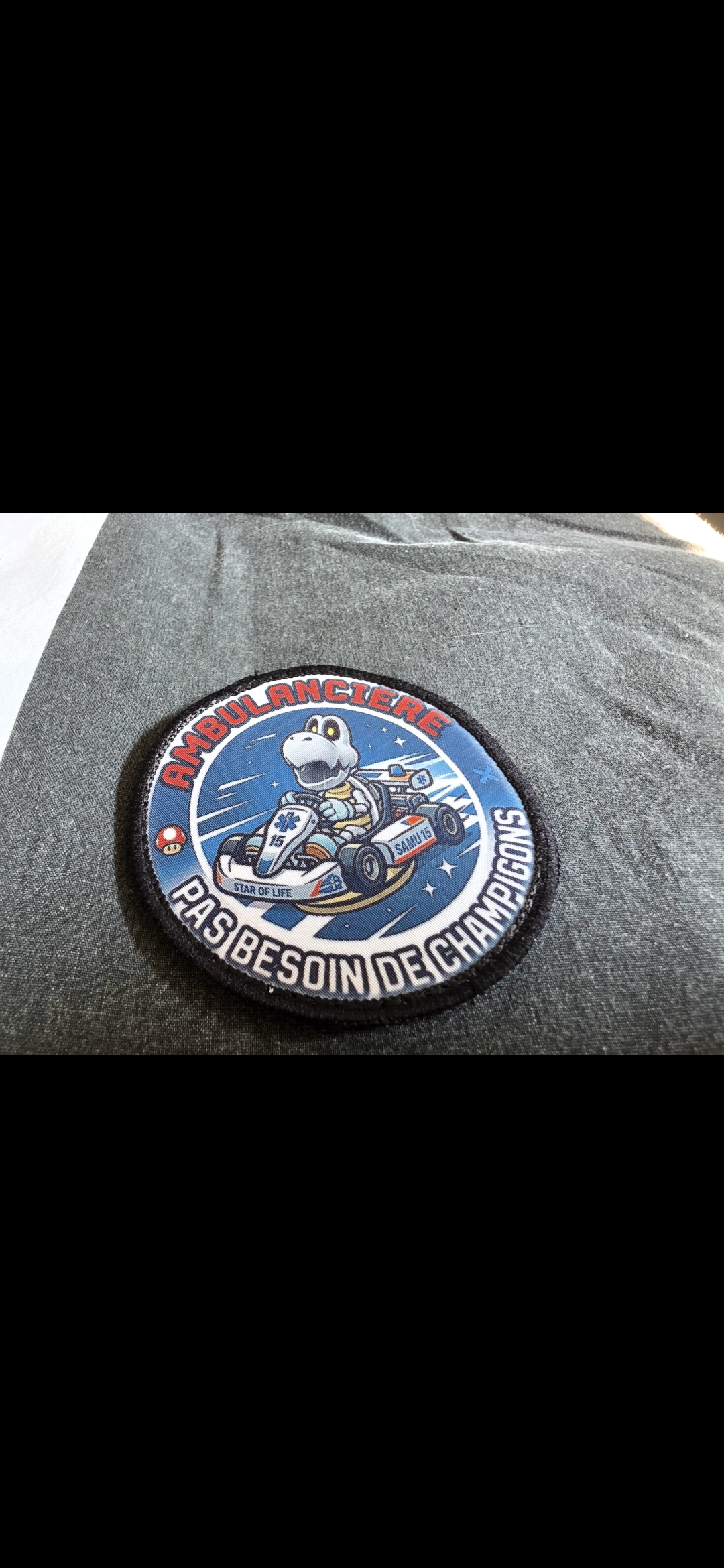 ecusson ambulancier(e) skelerek