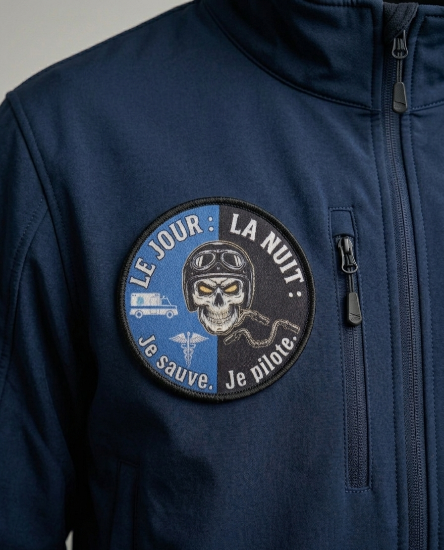 Écusson: Sauveur & Motard