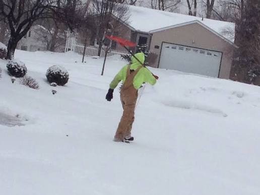 Snow plow service 