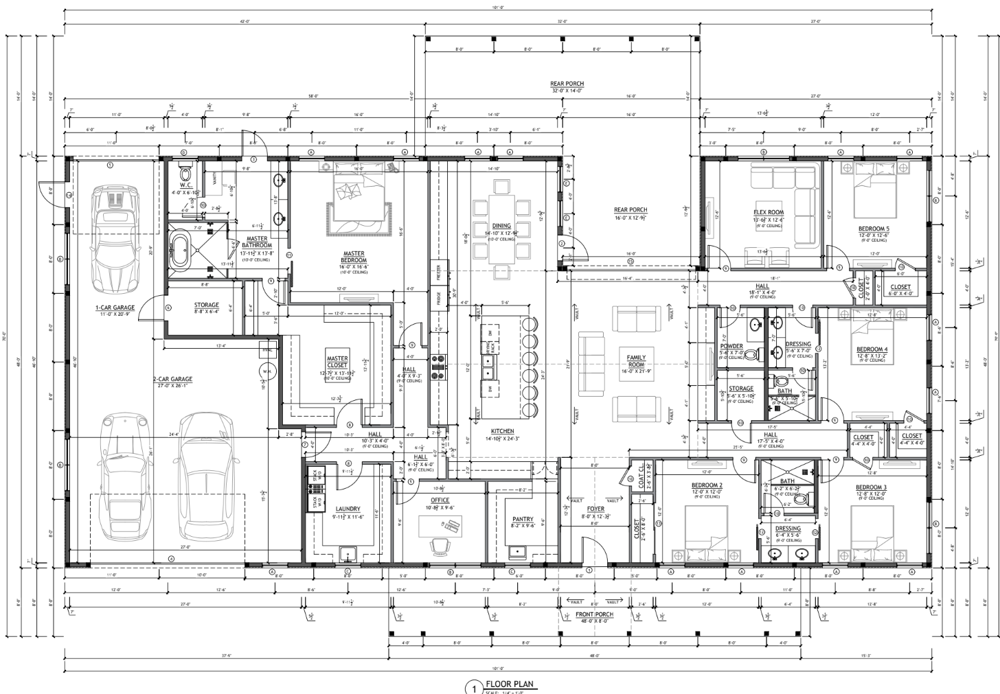 The Cataldo Farmhouse Shell Kit 48'x101'x10'